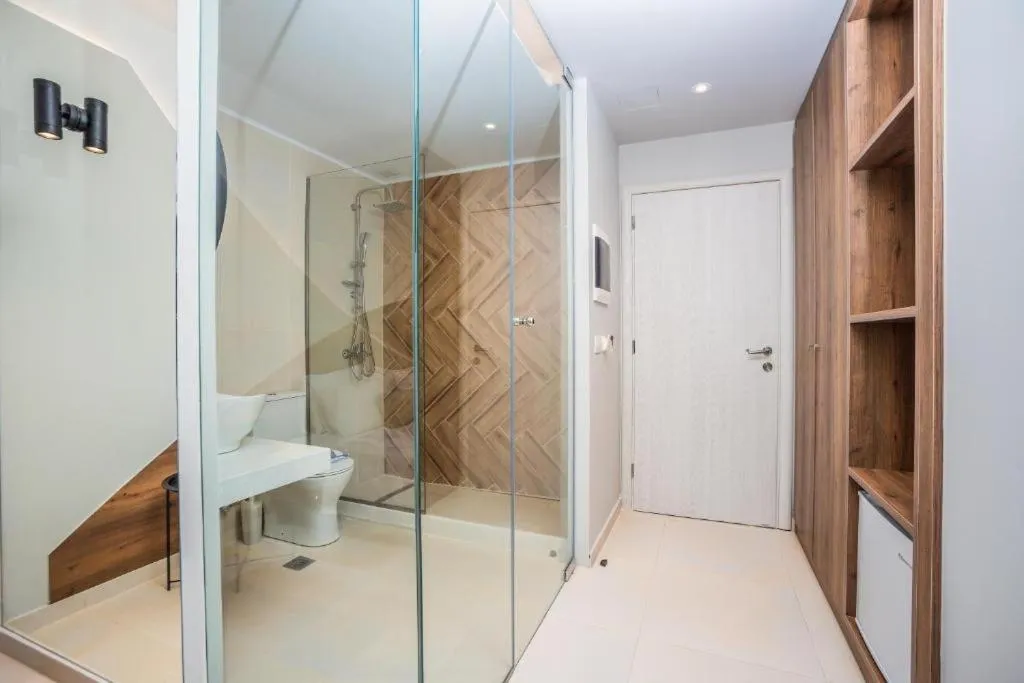 Bathroom in Happy Days Hotel, Adults Only