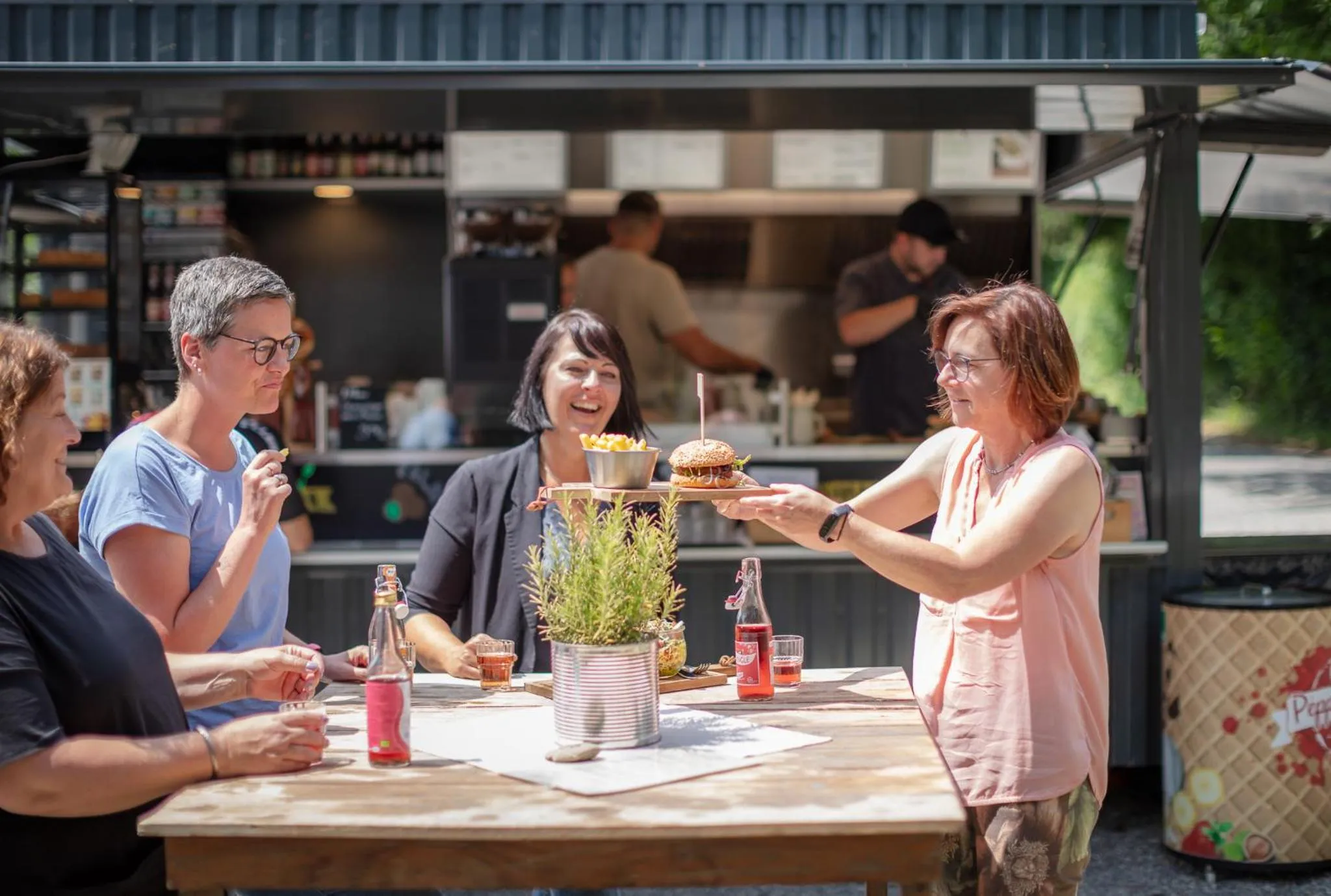 Lunch in Seehörnle Bio Hotel & Gasthaus