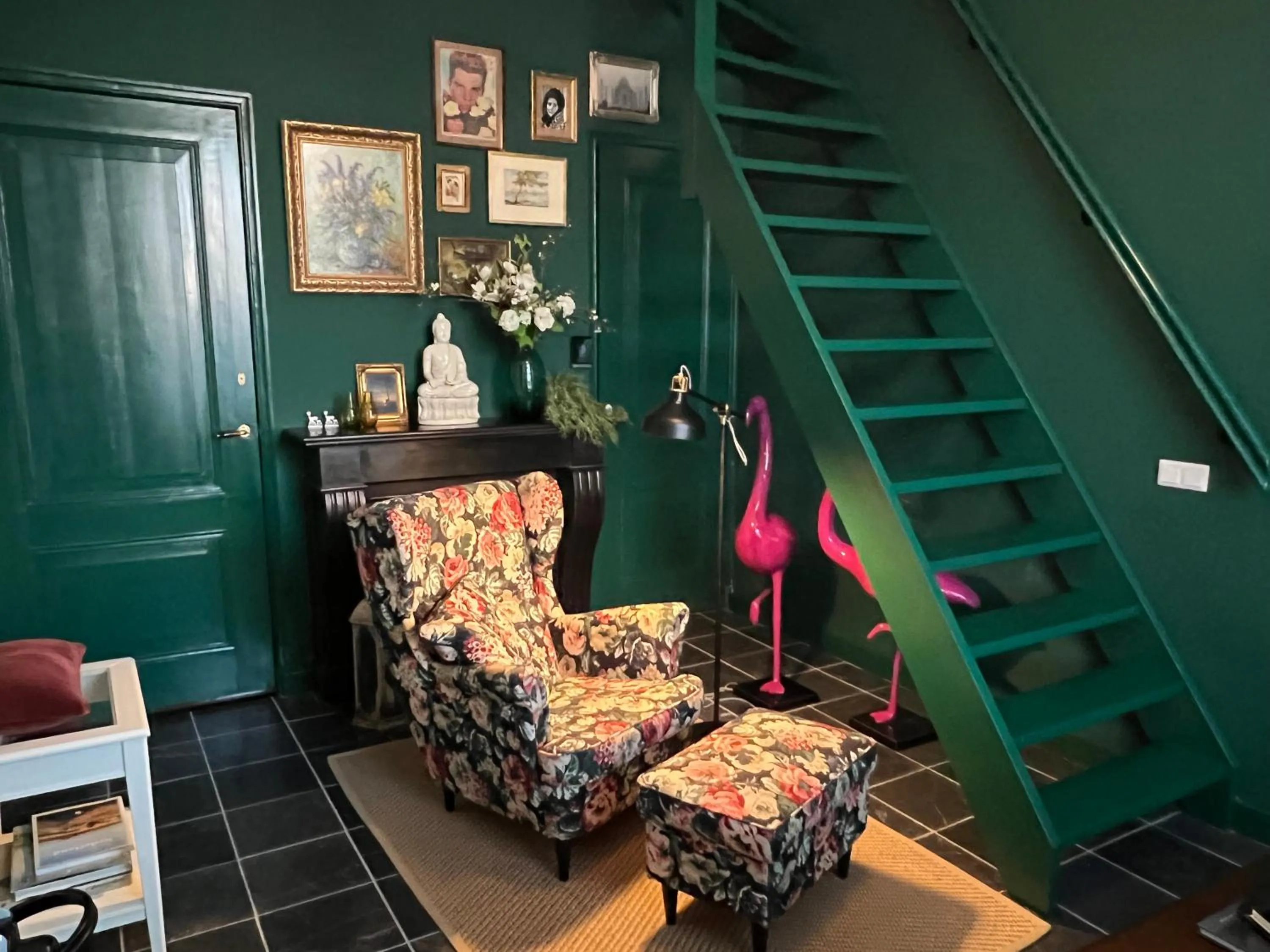 Living room in B&B 'het Gripshuis'