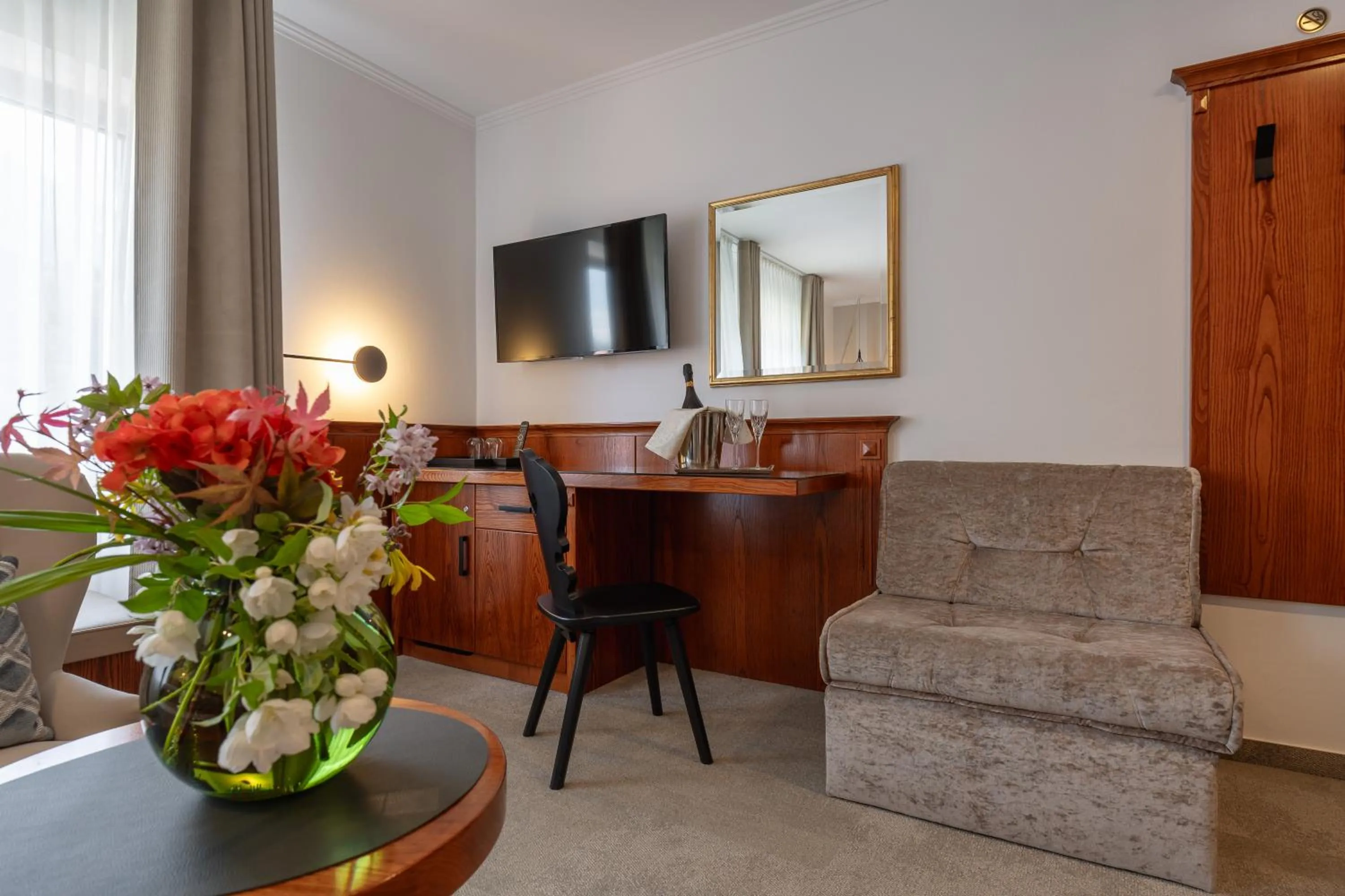 Seating area in Kotnik Superior Boutique Hotel