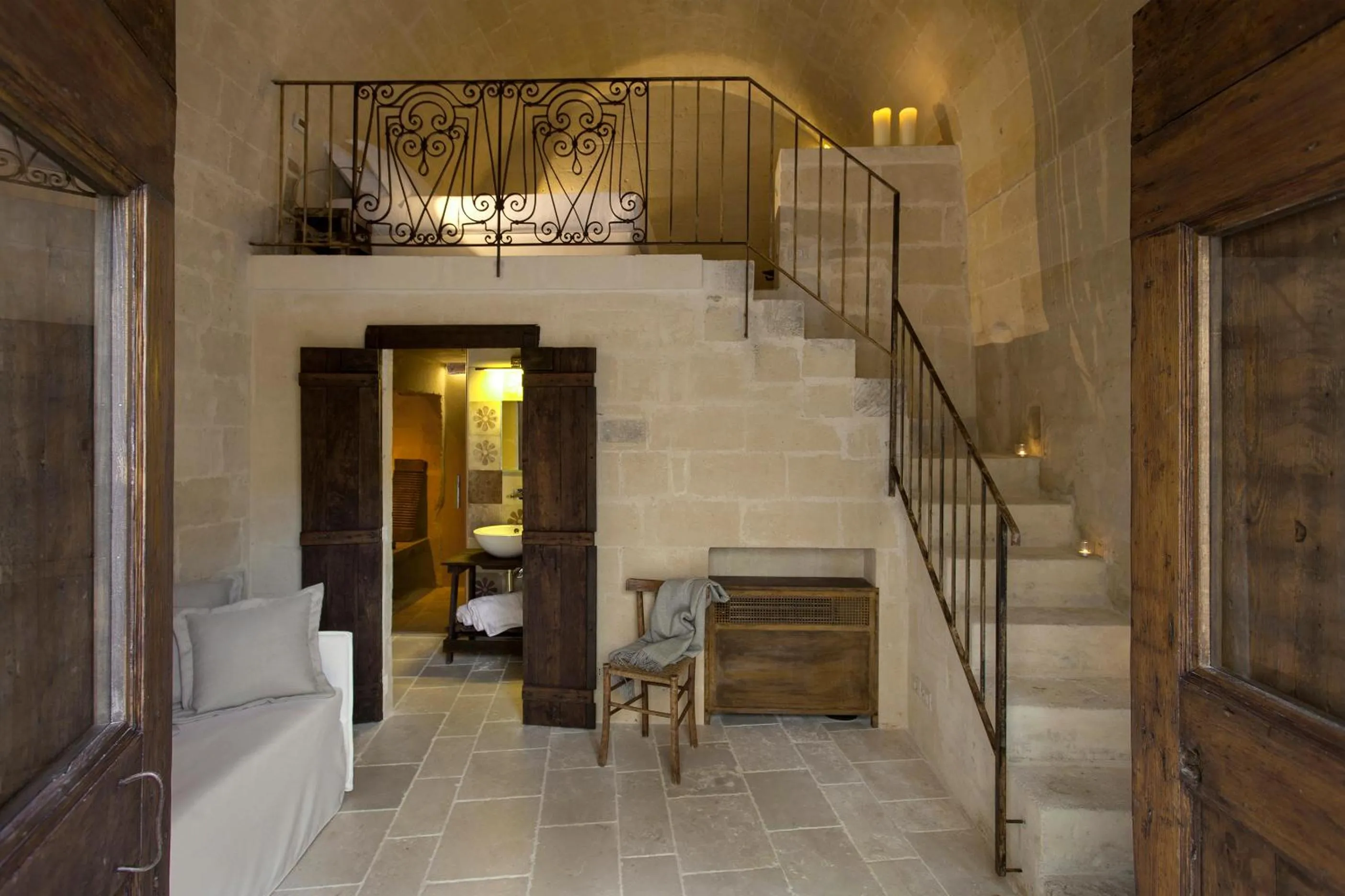 Photo of the whole room in Corte San Pietro