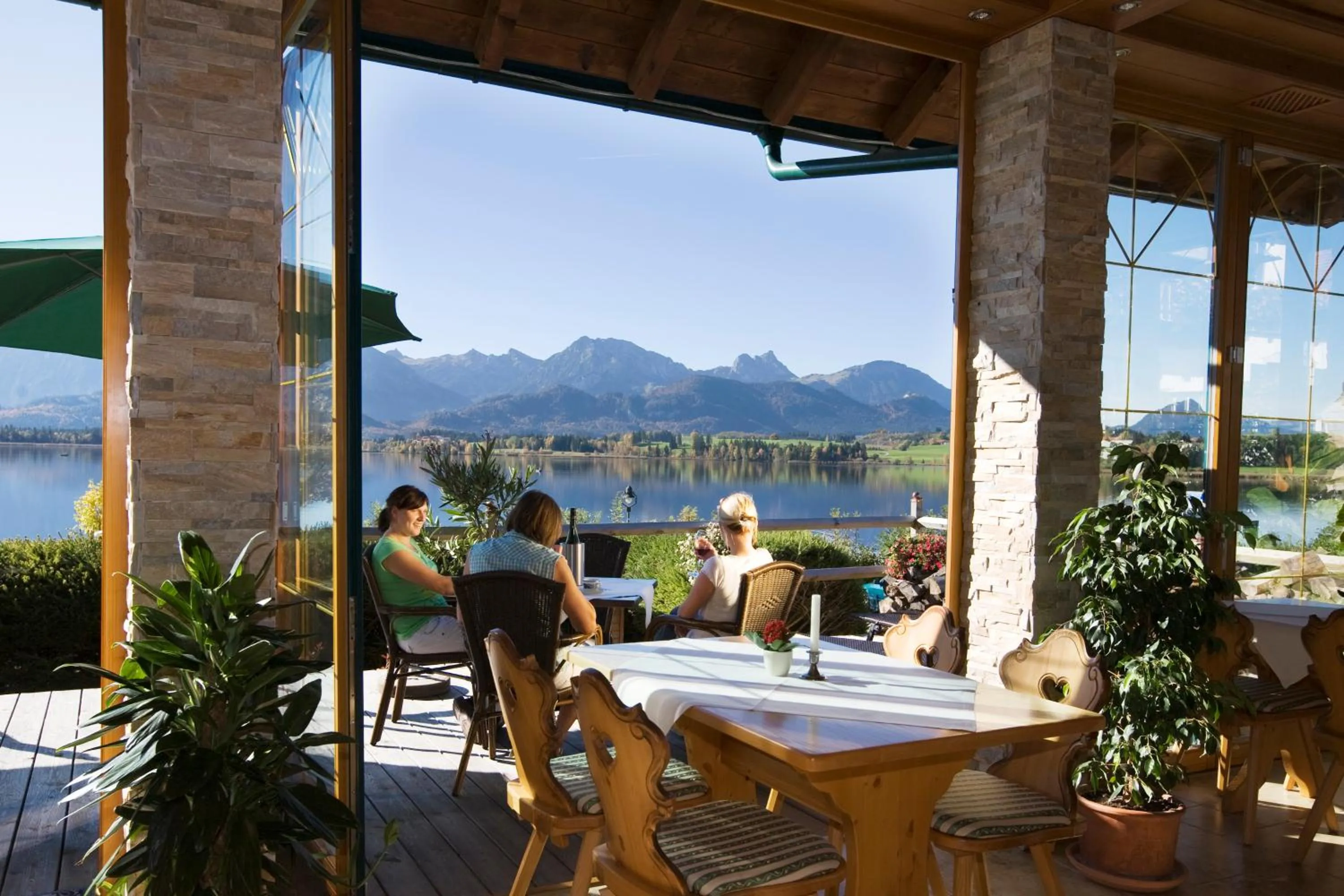 Balcony/Terrace in Seehotel Hartung & Ferienappartements