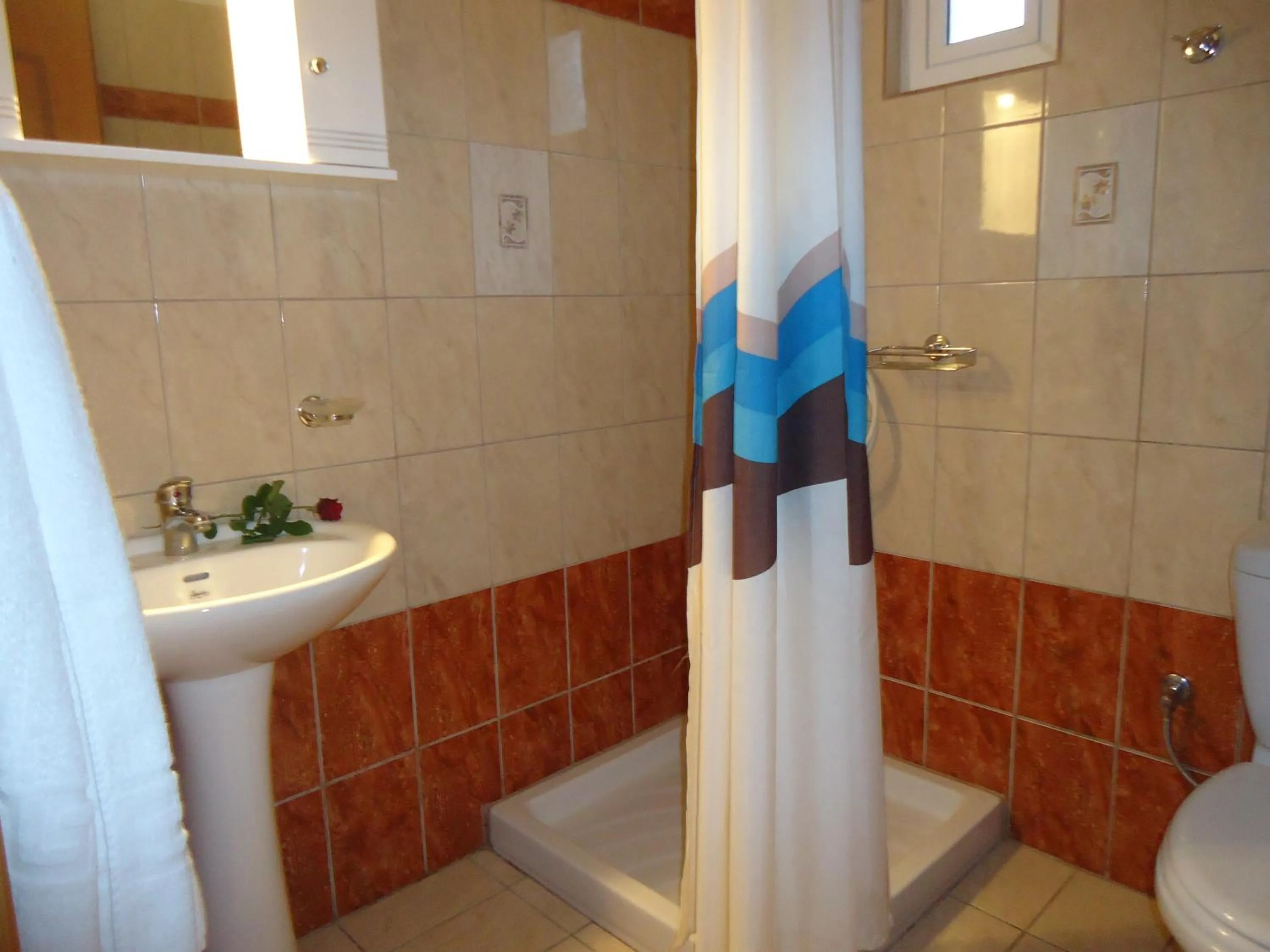 Shower in Valentino Villas & Apartments