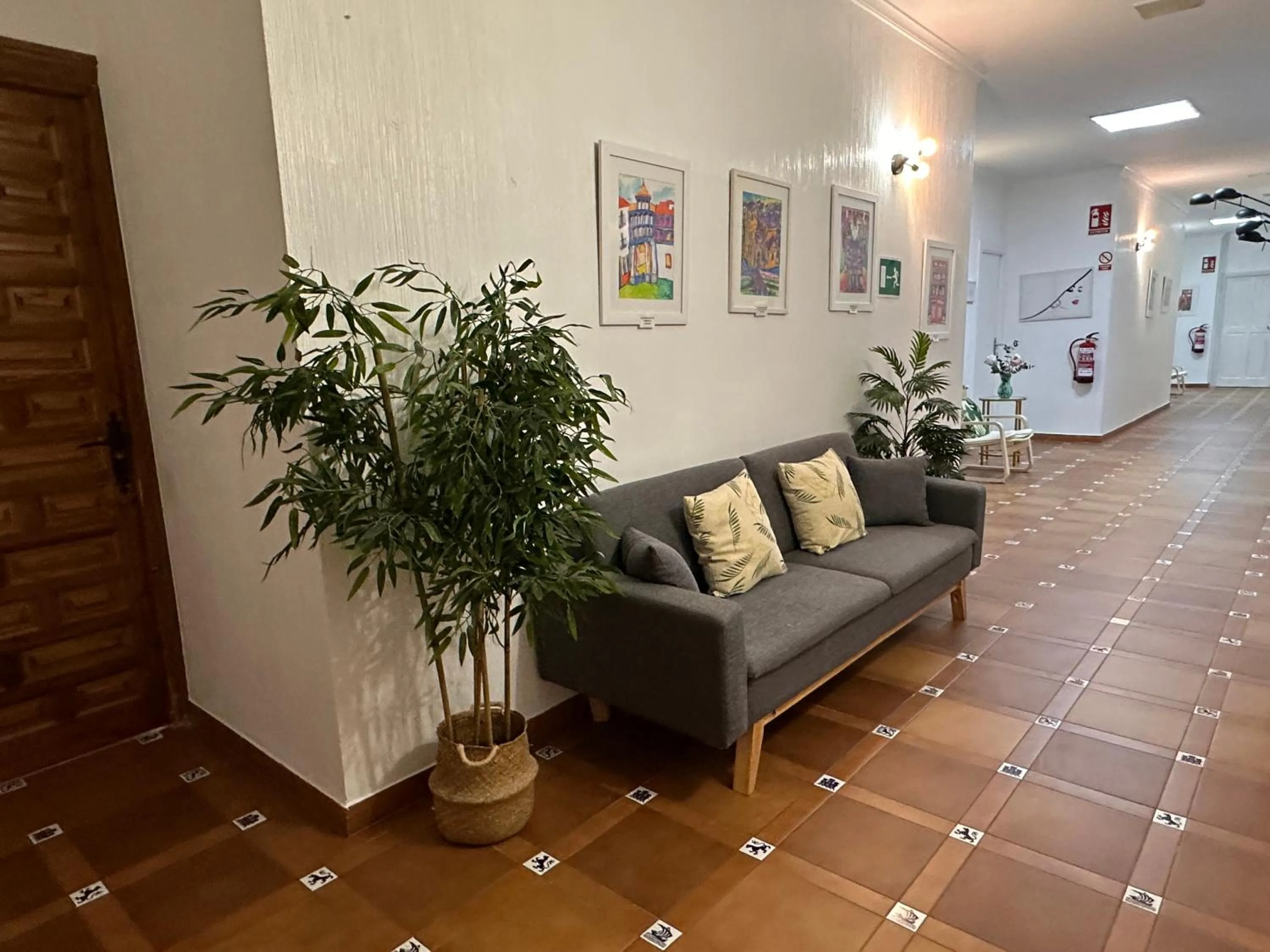 Lobby or reception in Hotel Consuegra