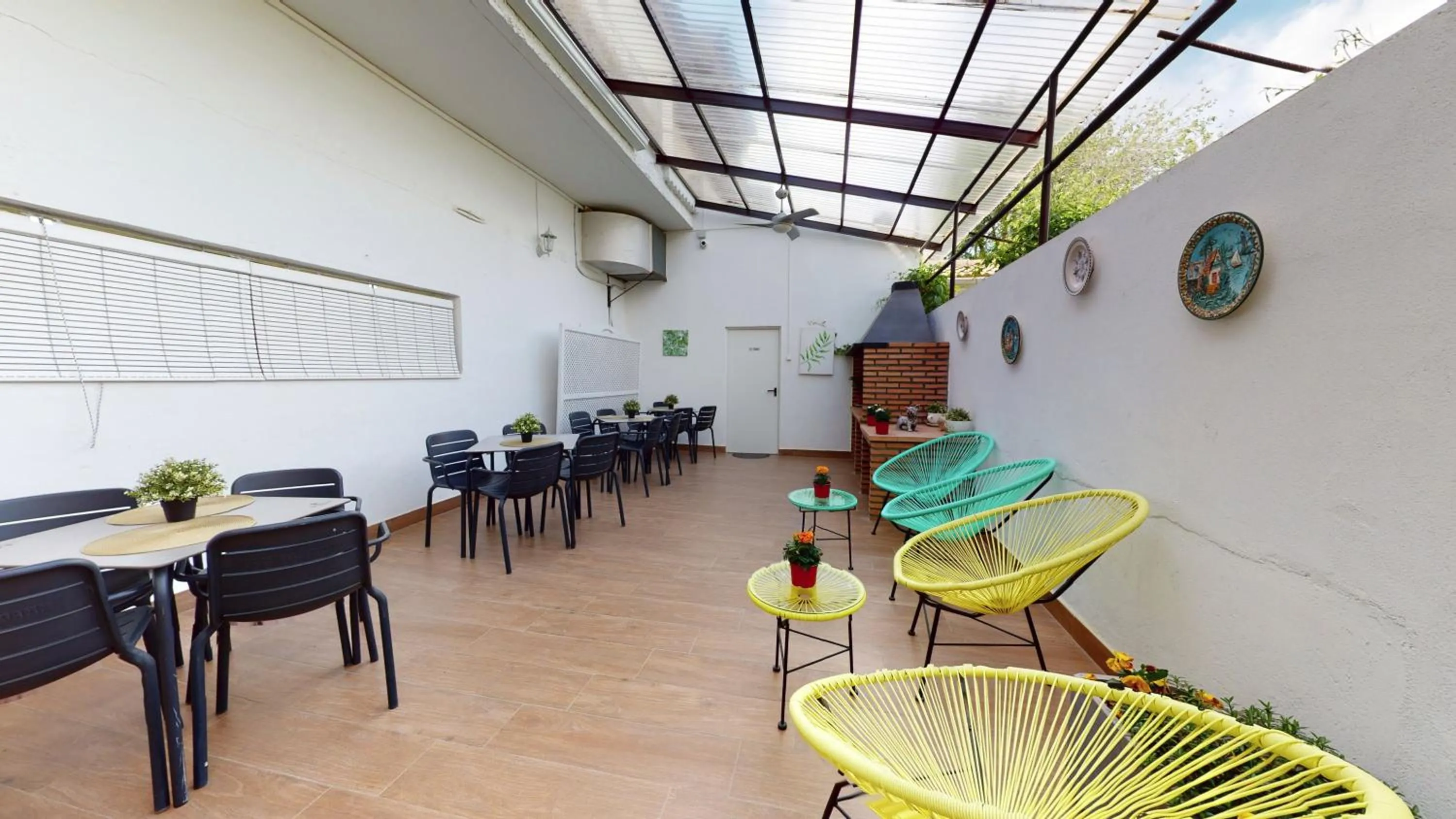 Patio in Hotel Consuegra