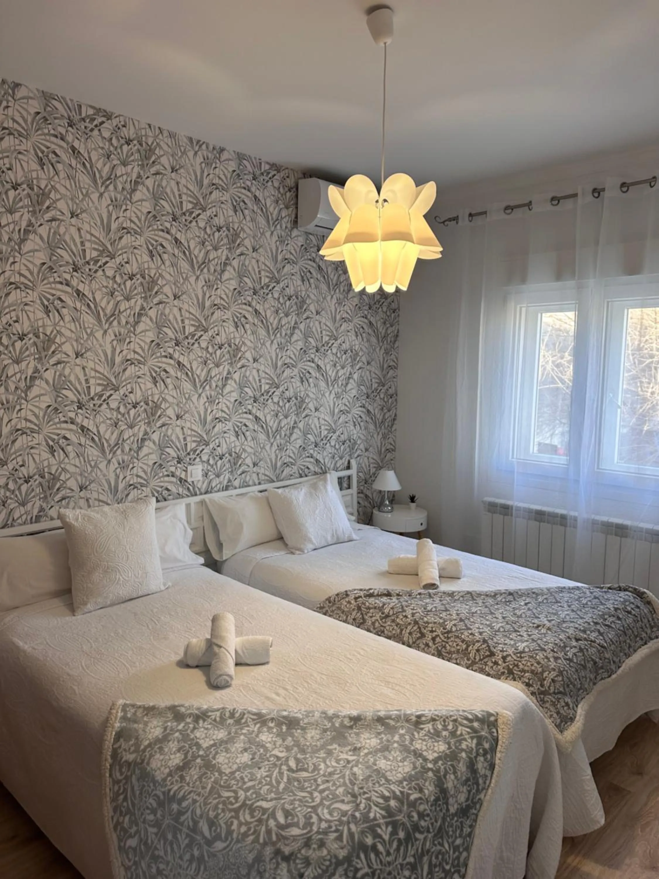 Decorative detail, Bed in Hotel Consuegra