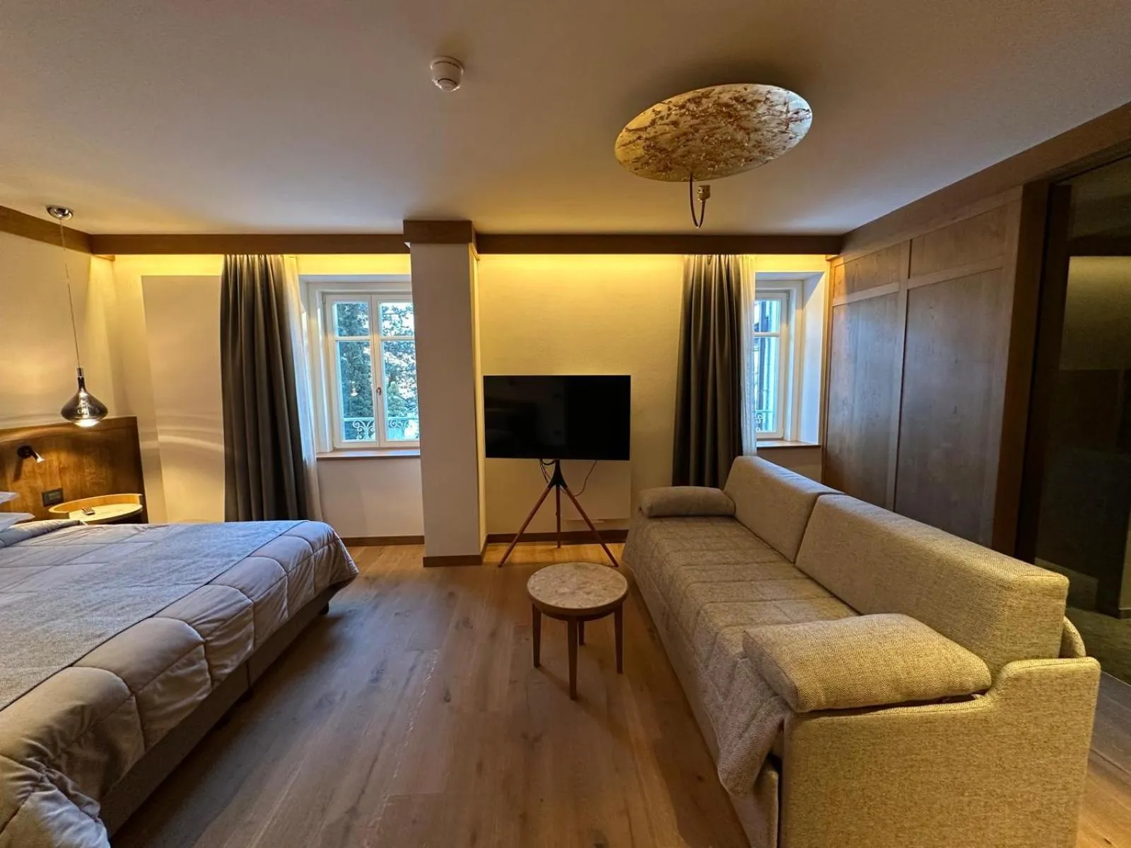 Bed in Hotel Serena Cortina