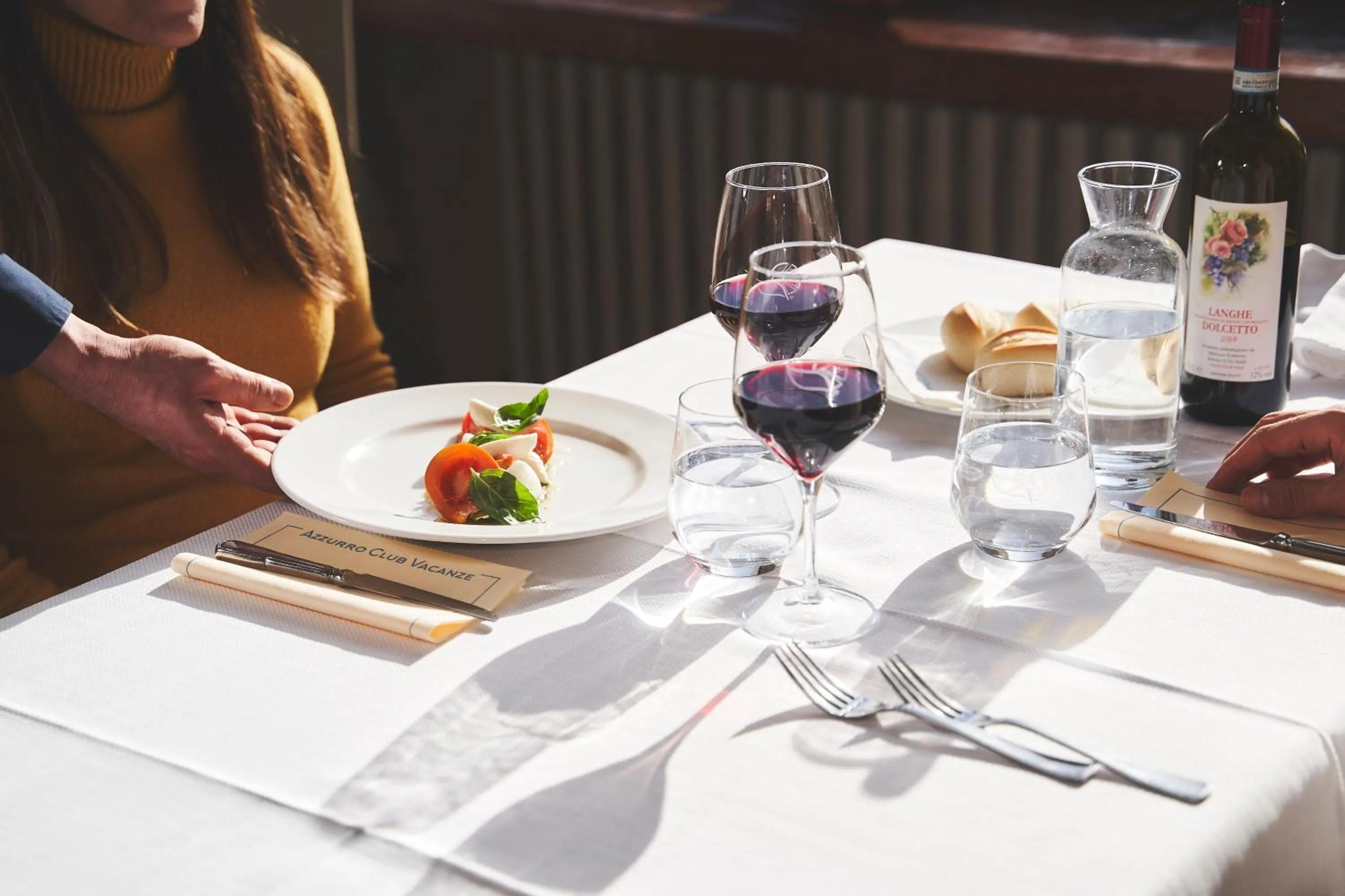 Food in Hotel Mondolé - Azzurro Club