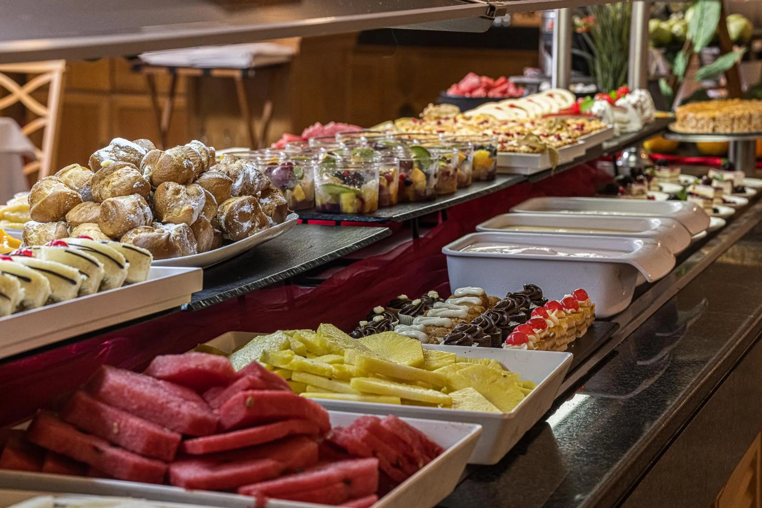 Buffet breakfast in Mac Puerto Marina Benalmádena