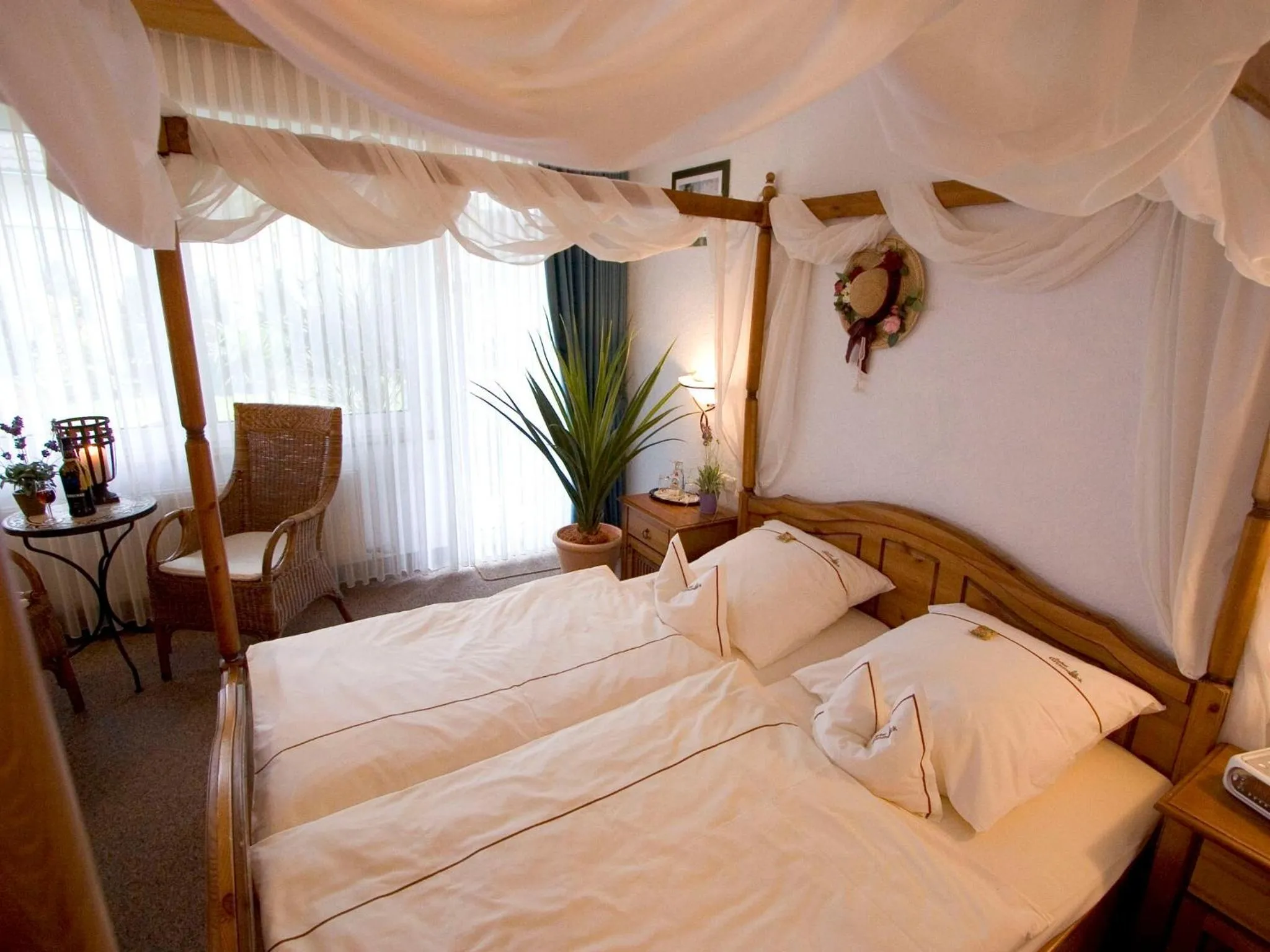 Bed in Landhotel Grimmeblick