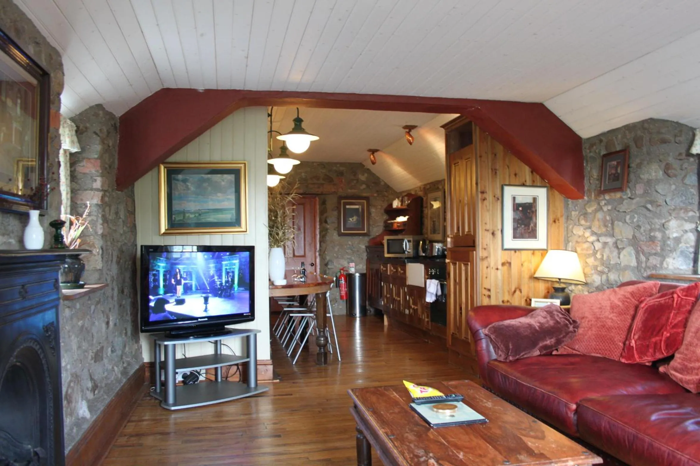 Living room in Clenaghans