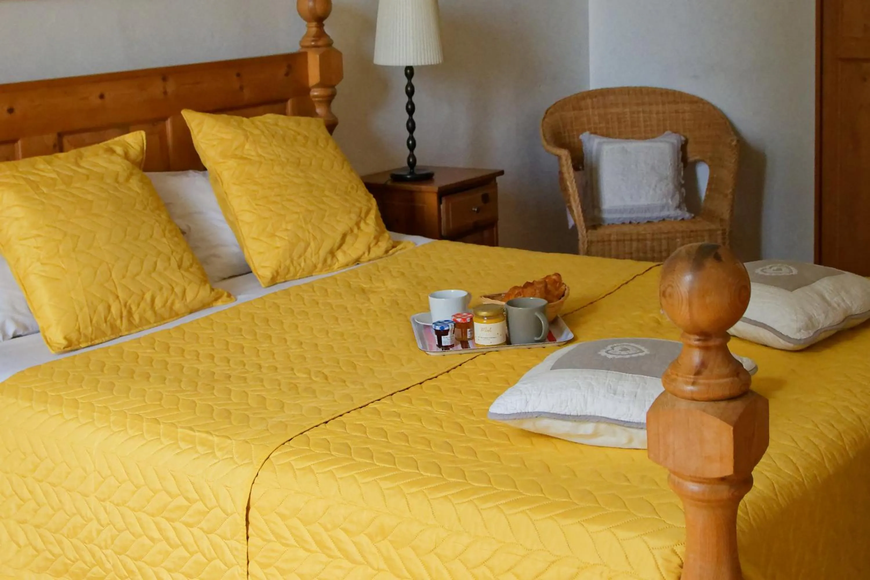 Bed in Maison Rives - Village du Livre de Montolieu