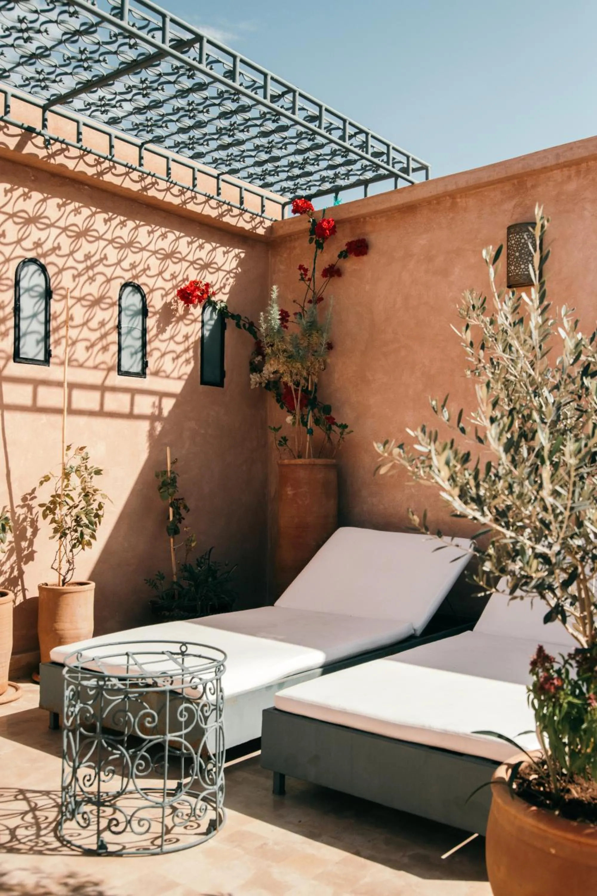 Balcony/Terrace in Riad Albatoul