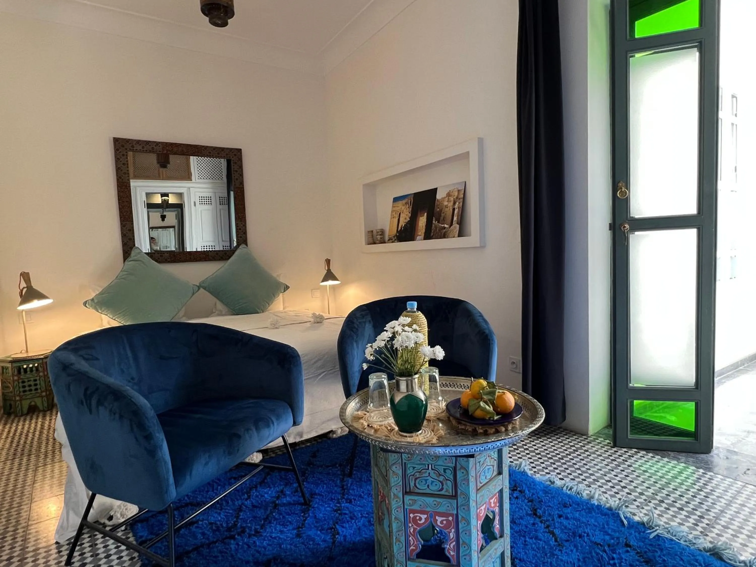 Property building, Bed in Riad Albatoul