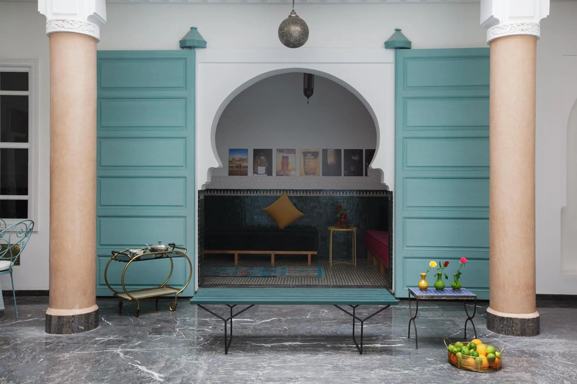 Patio in Riad Albatoul