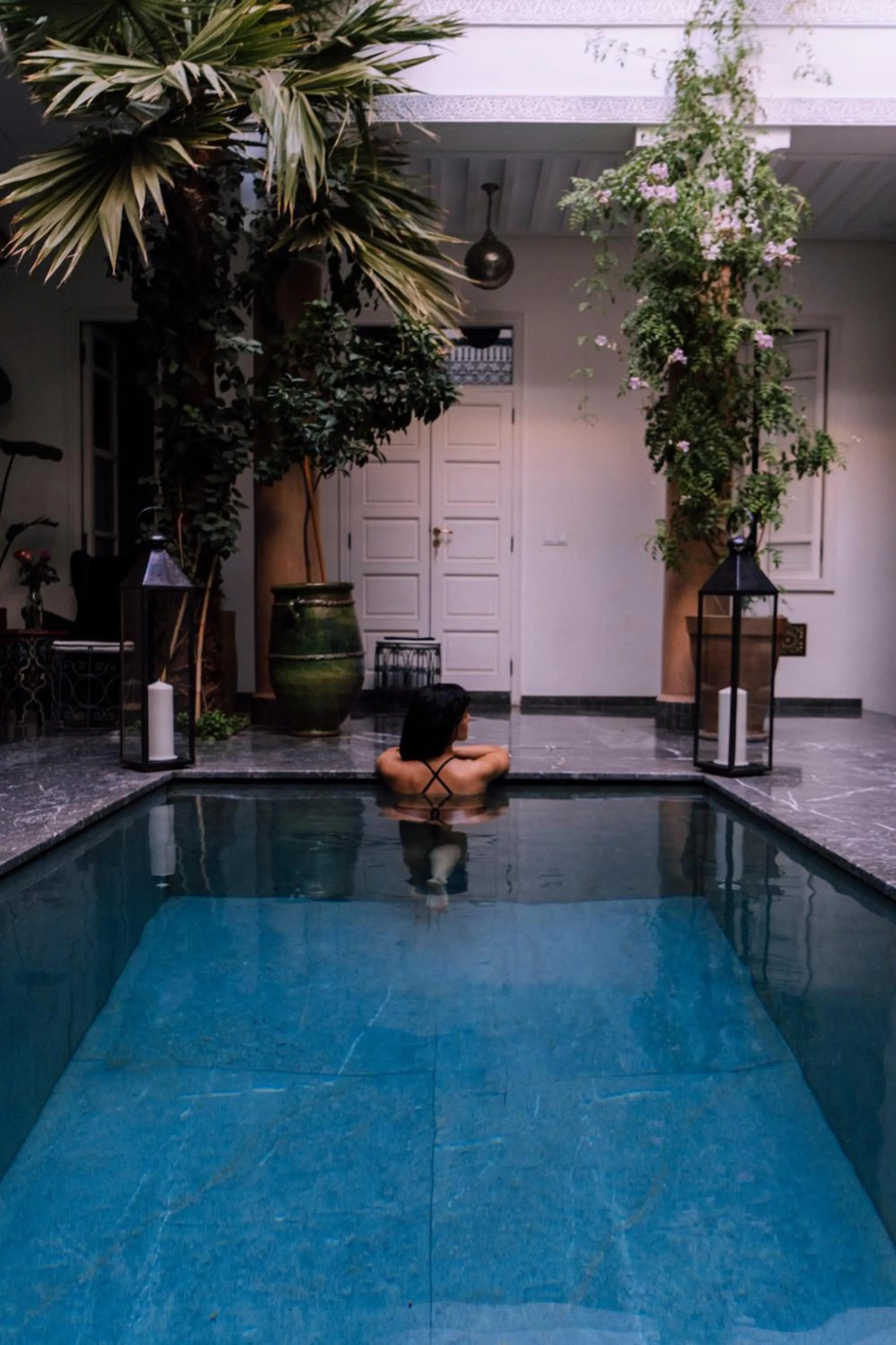 Patio in Riad Albatoul