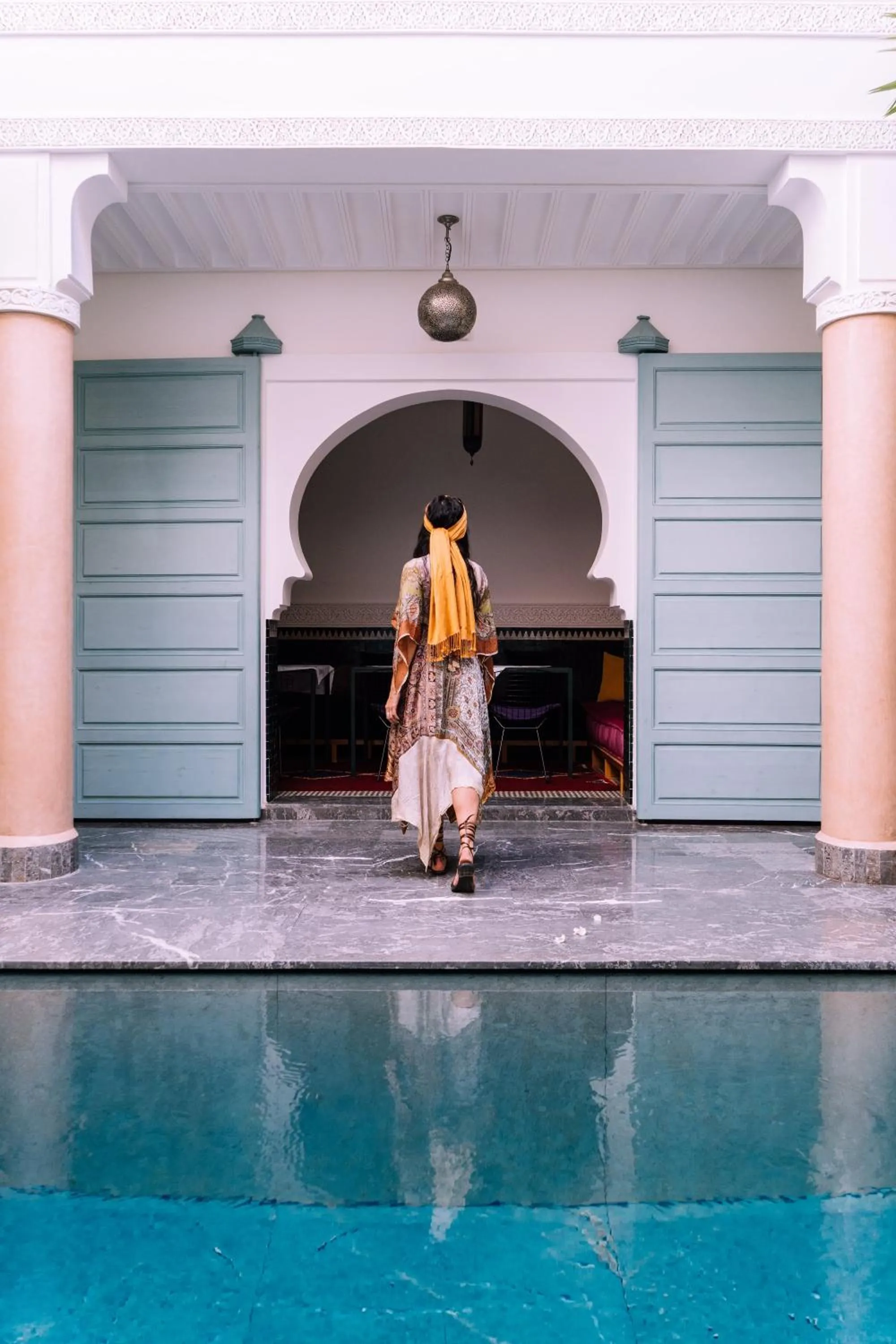 Patio in Riad Albatoul