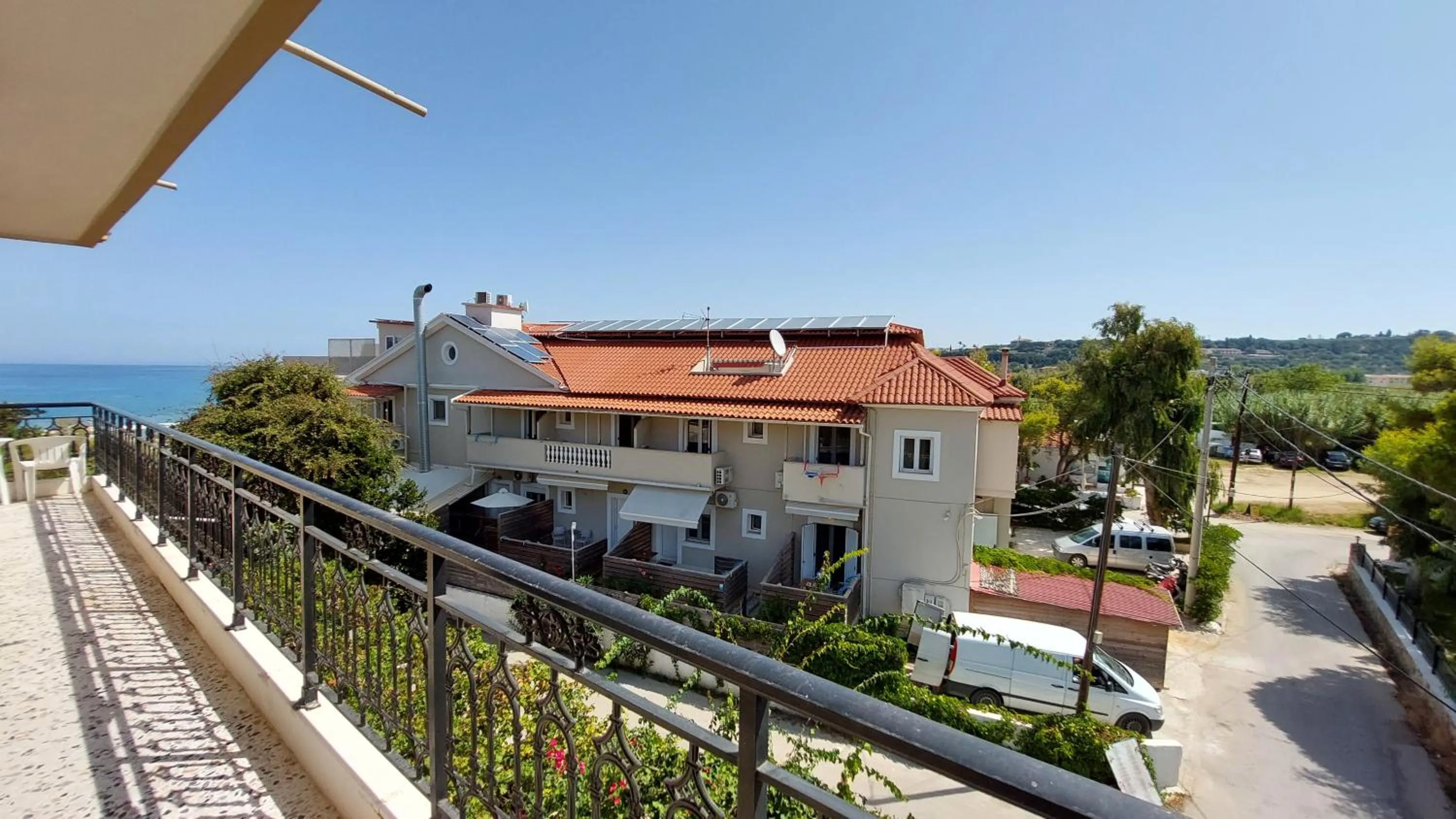 Balcony/Terrace in Anetis Beach Hotel