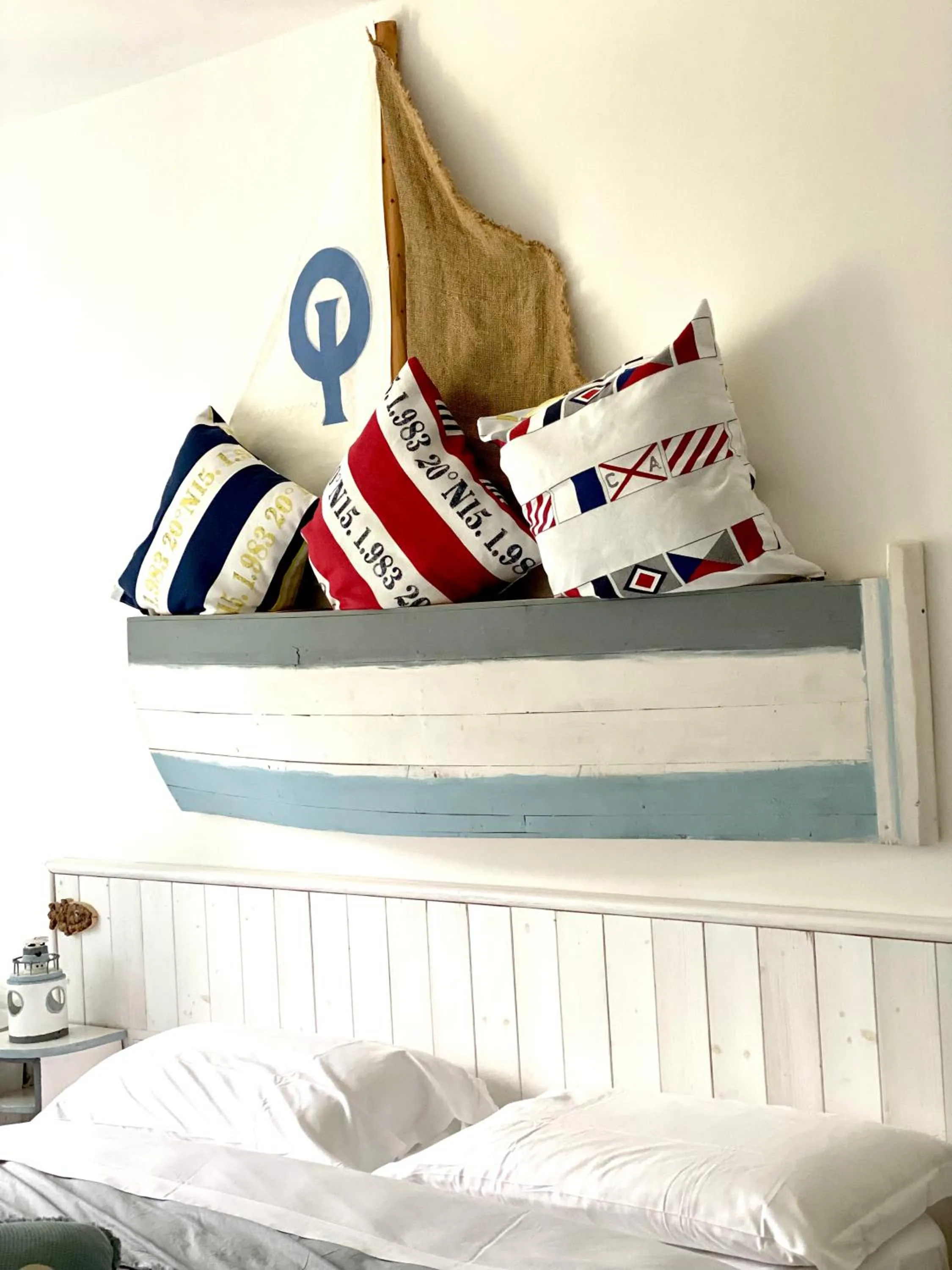 Bed in Enjoy Ledro B&B