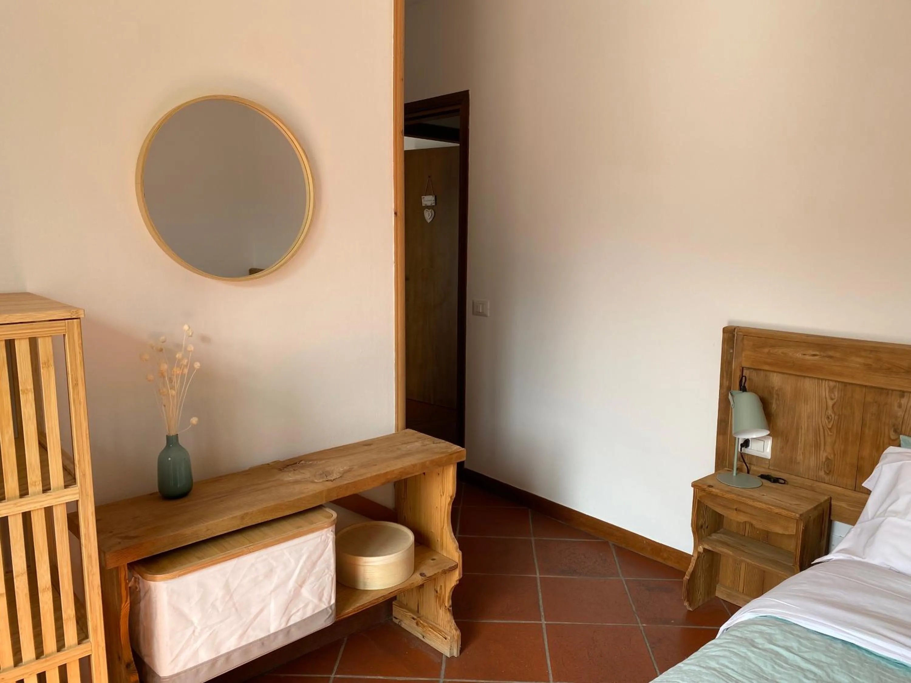 Bed in Enjoy Ledro B&B