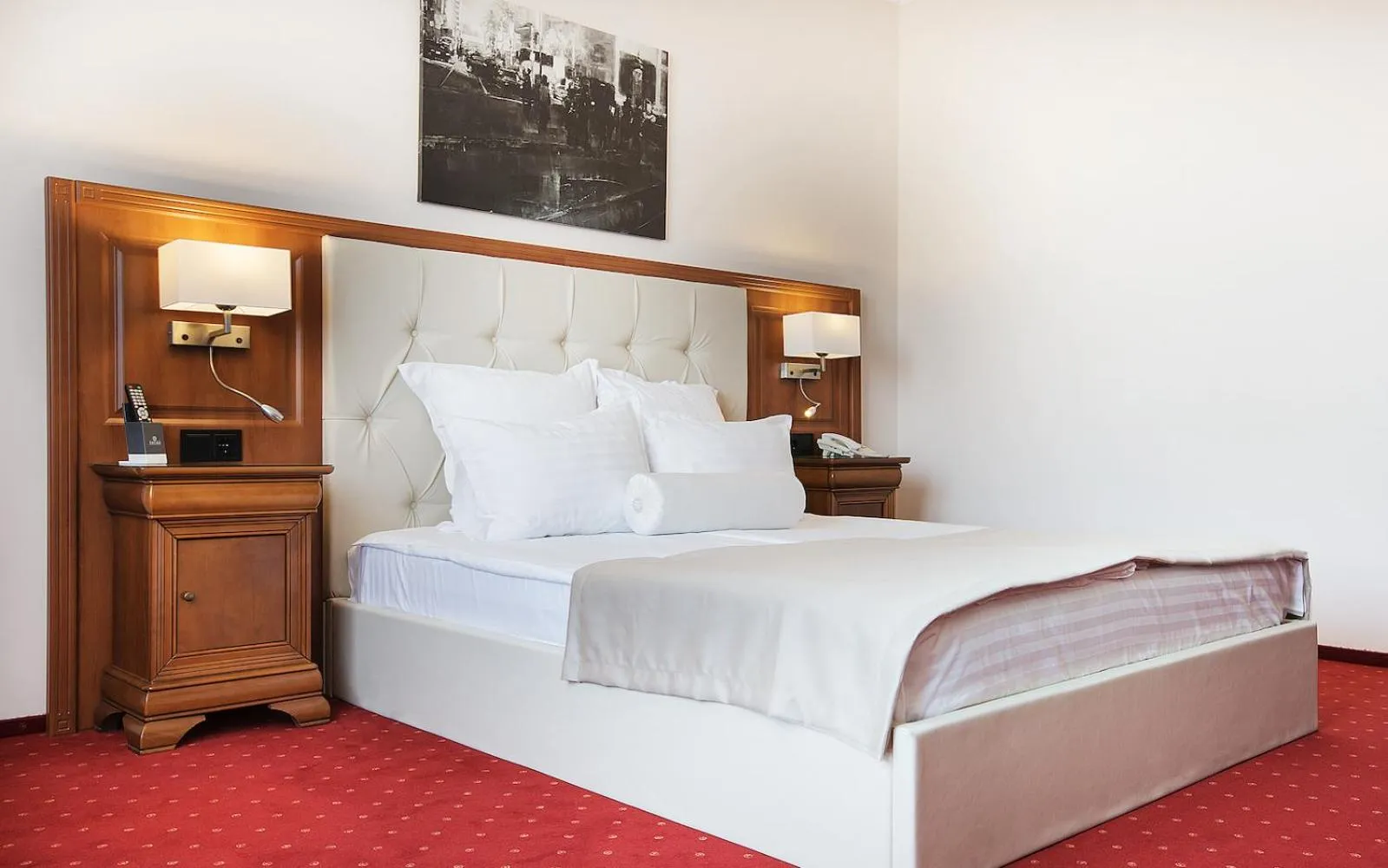 Photo of the whole room, Bed in Hotel Athos R.M.T.