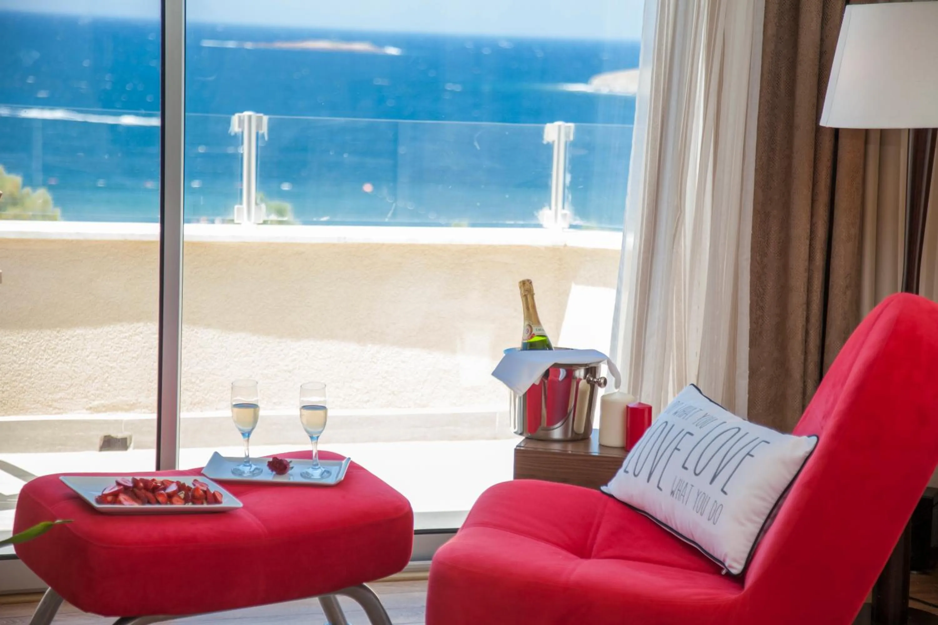 Sea view in Golden Age Hotel Yalıkavak Bodrum