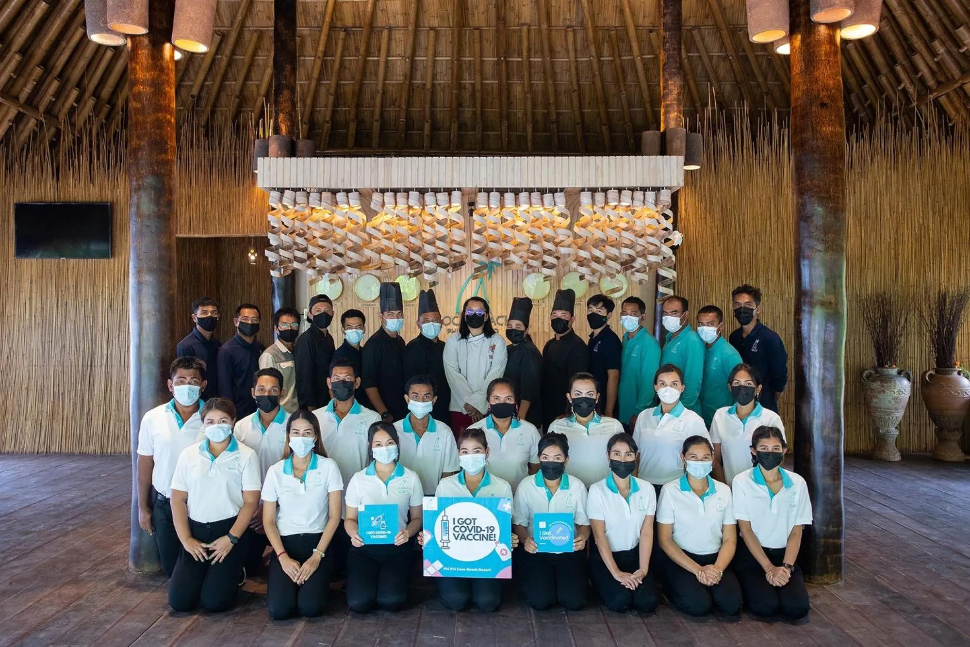 Staff in Phi Phi CoCo Beach Resort