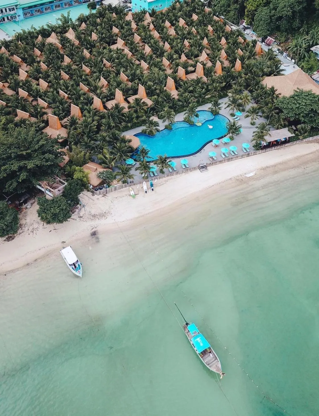 Bird's eye view in Phi Phi CoCo Beach Resort