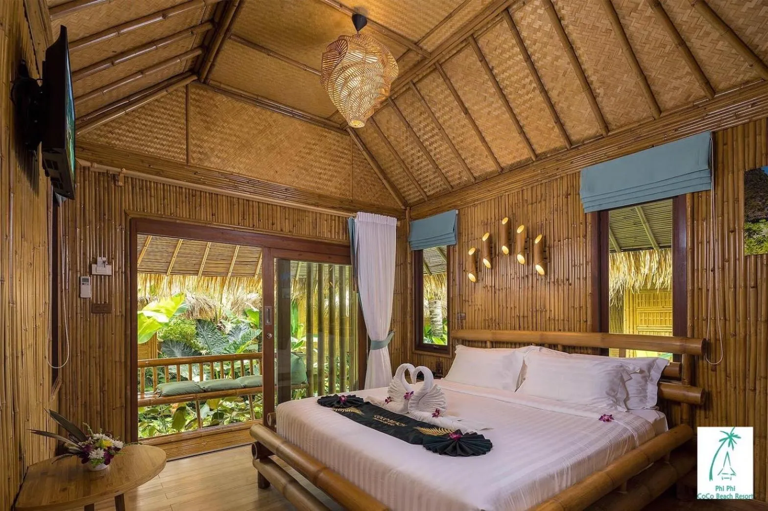 Bedroom, Bed in Phi Phi CoCo Beach Resort