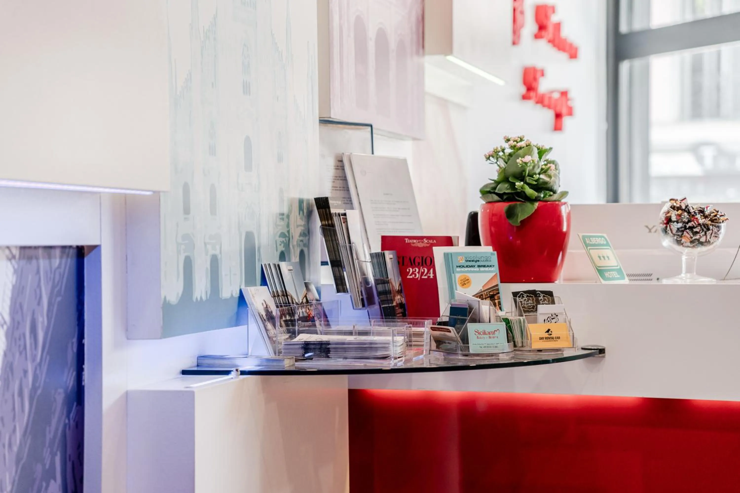 Lobby or reception in Hotel Milano Navigli