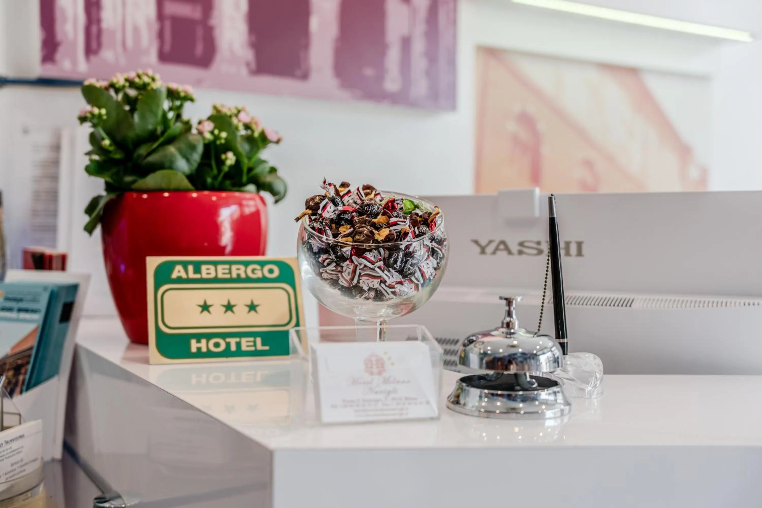 Lobby or reception in Hotel Milano Navigli