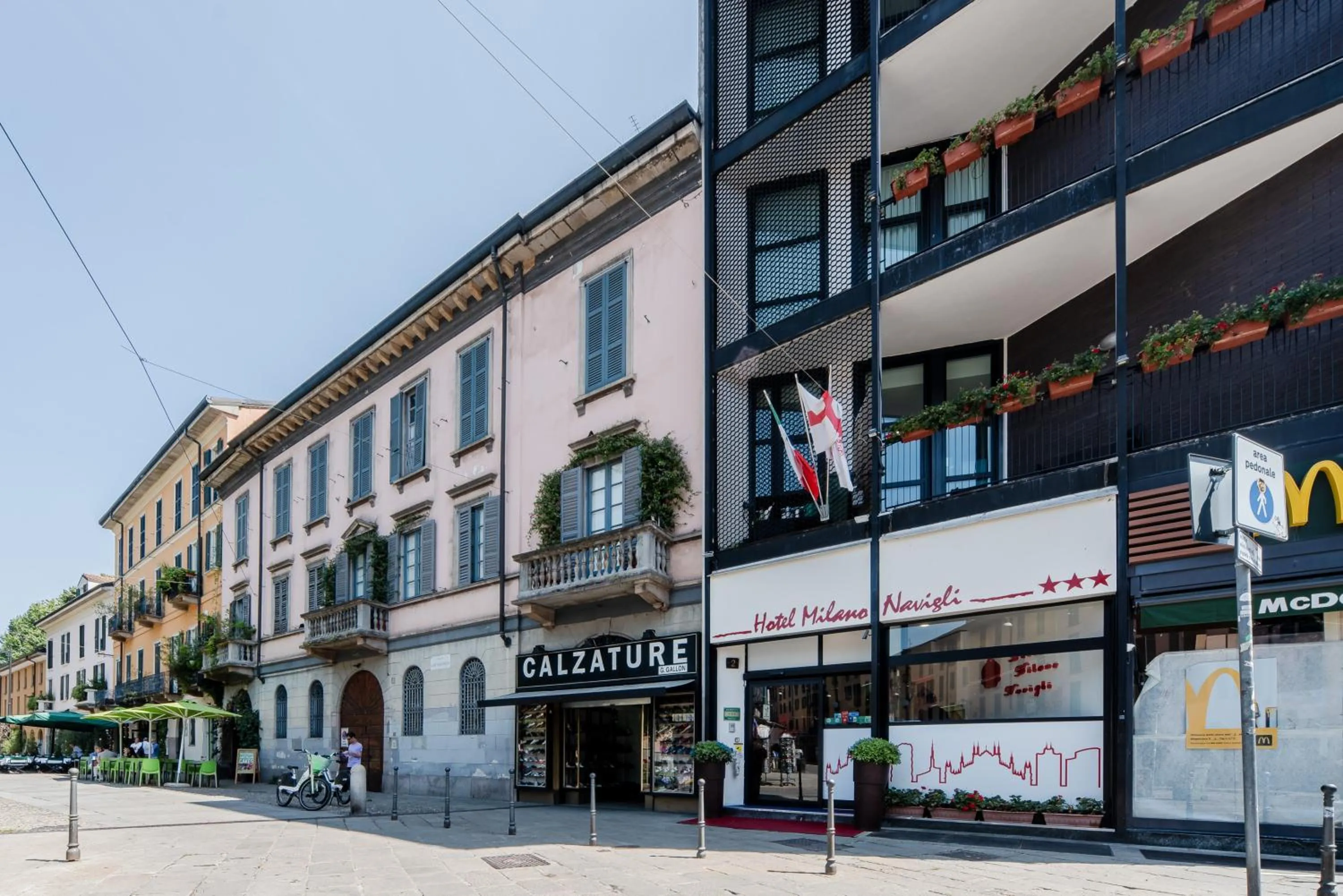Property building in Hotel Milano Navigli