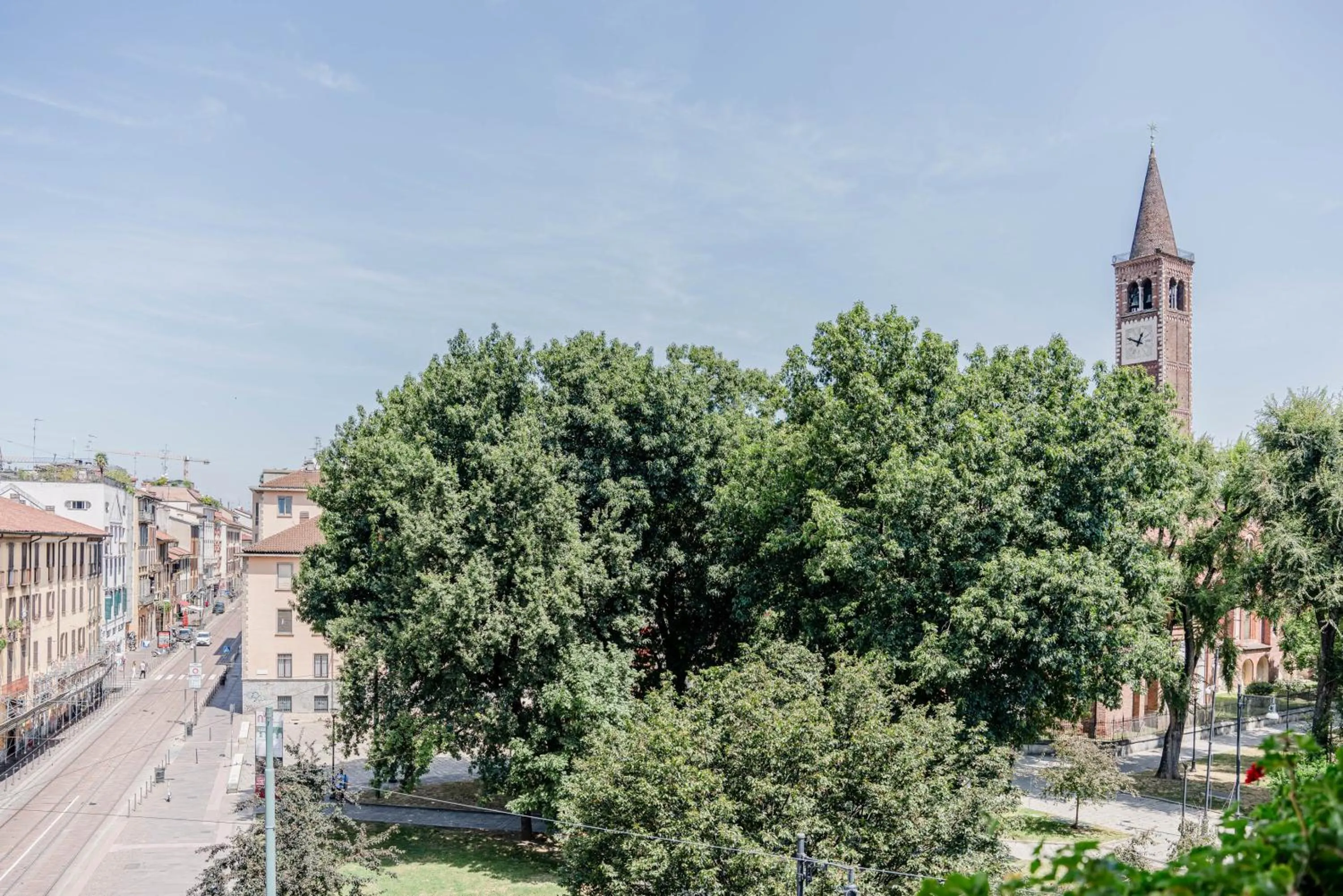 City view in Hotel Milano Navigli