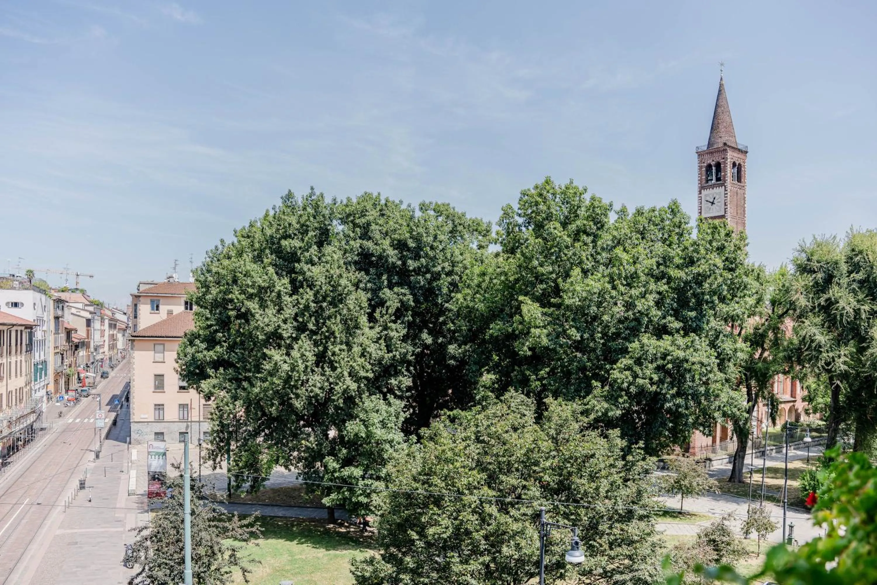 City view in Hotel Milano Navigli
