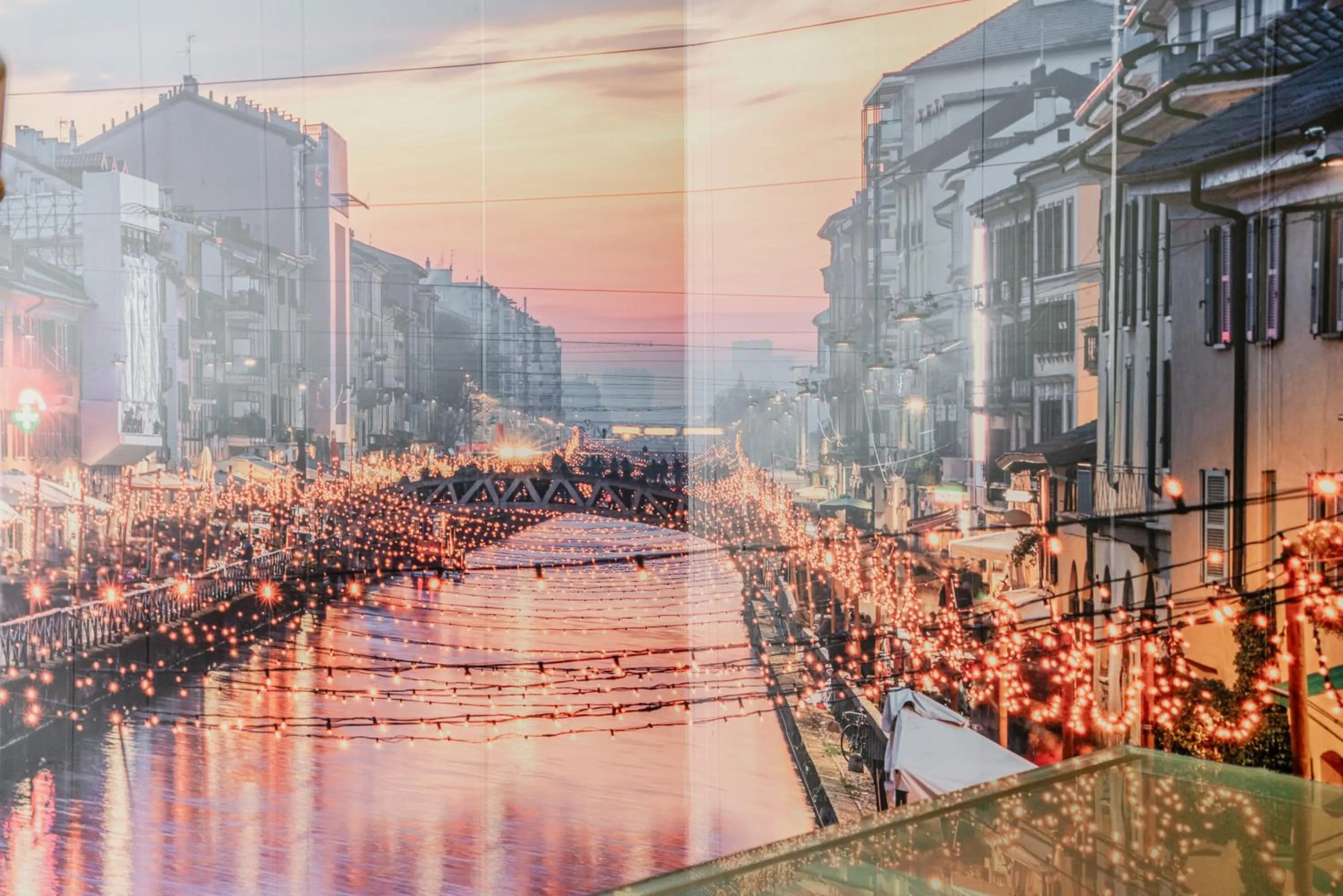 Decorative detail in Hotel Milano Navigli