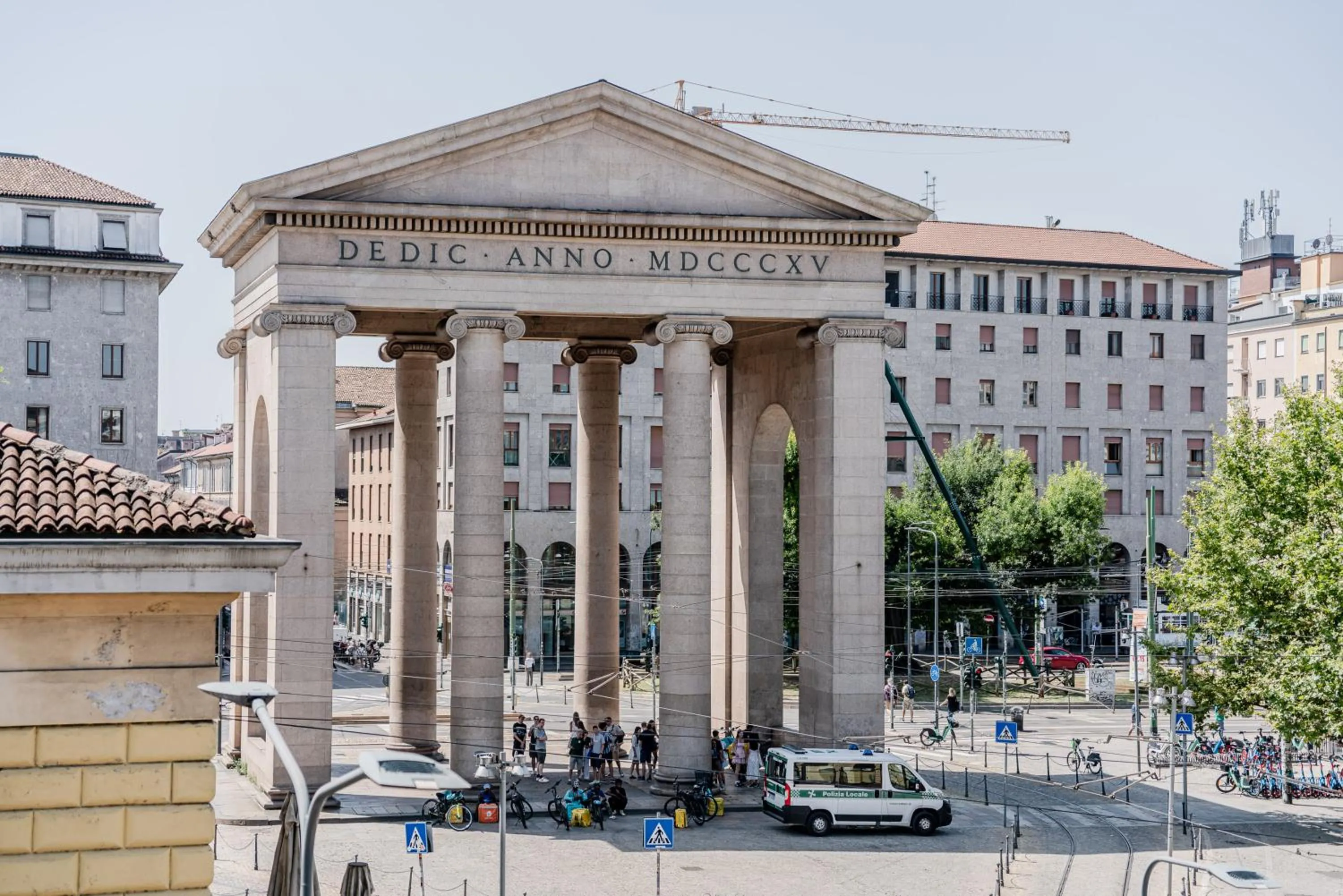 City view in Hotel Milano Navigli