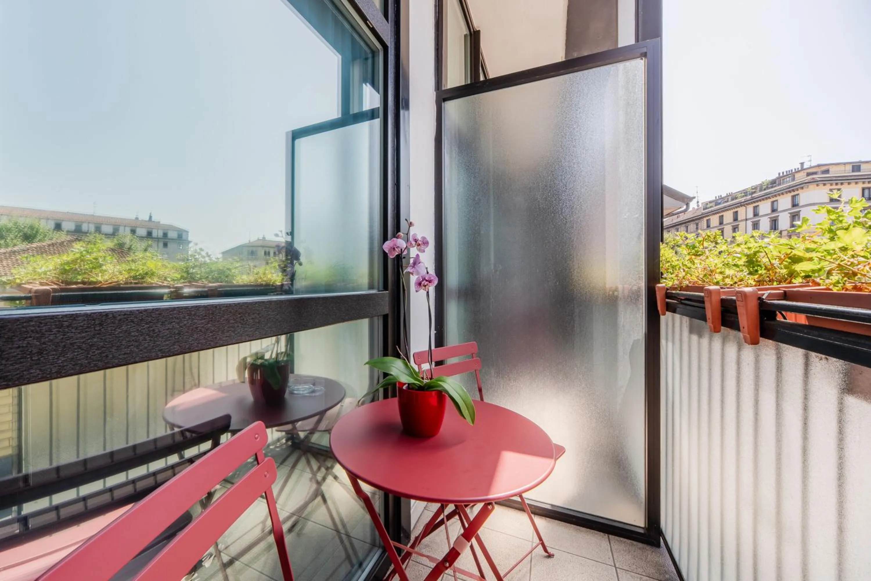 Balcony/Terrace in Hotel Milano Navigli