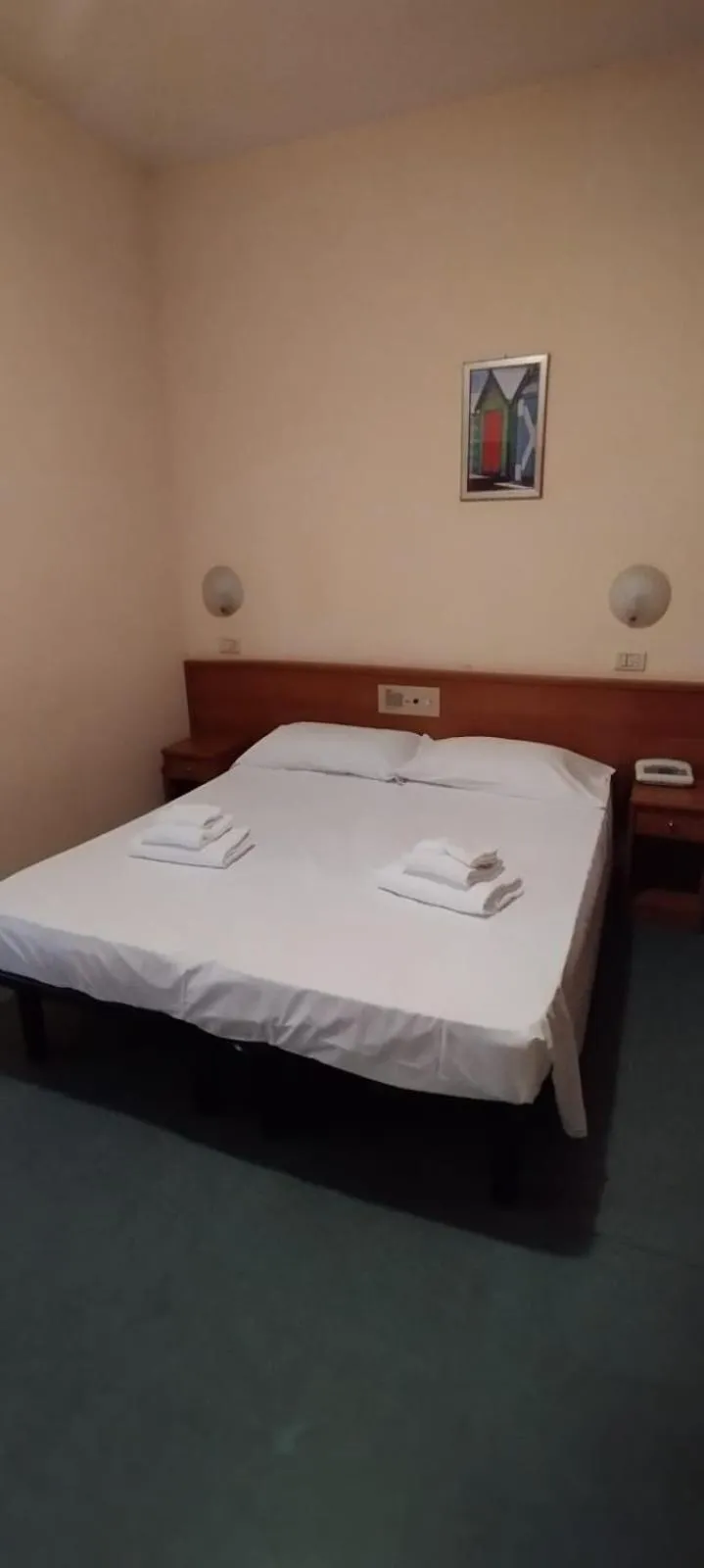 Bed in Hotel Acerboli