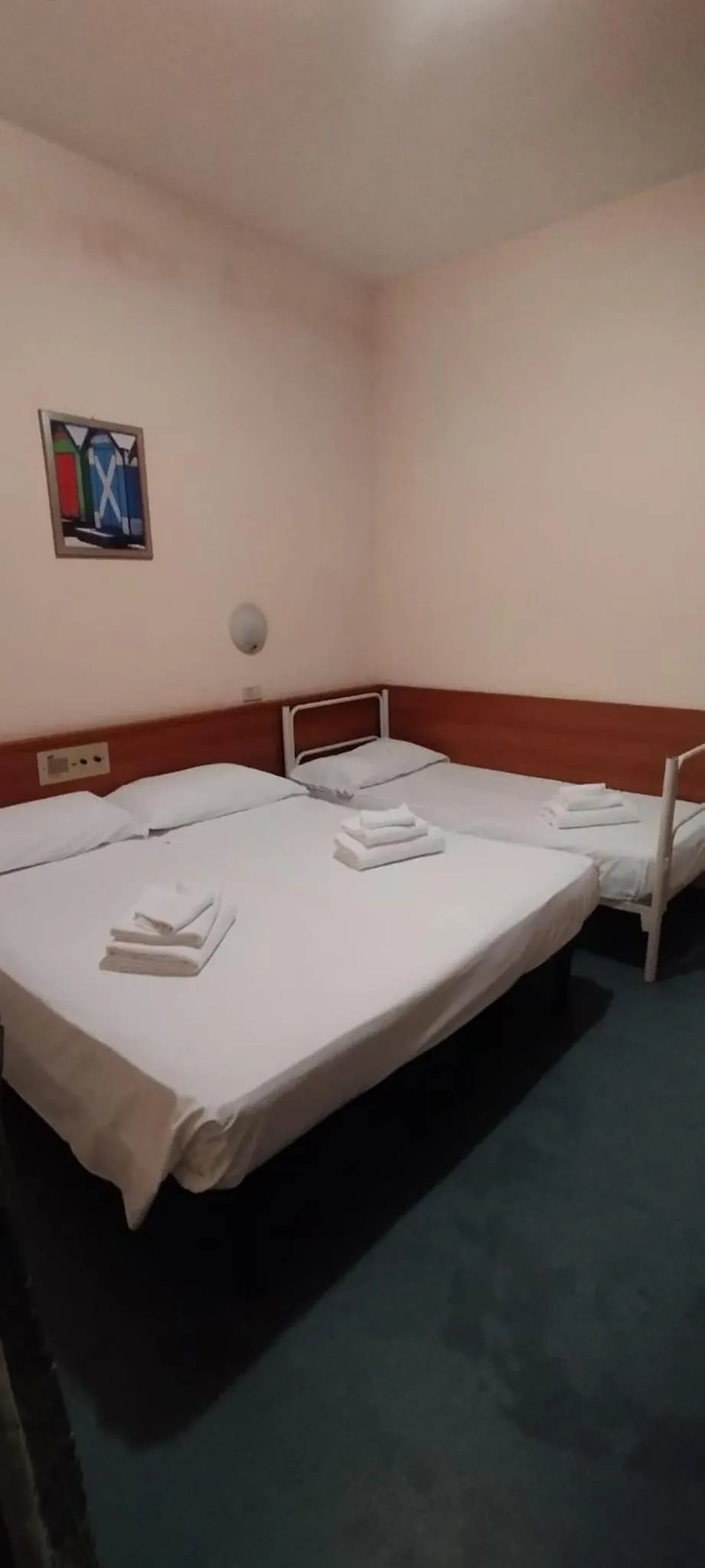 Bed in Hotel Acerboli