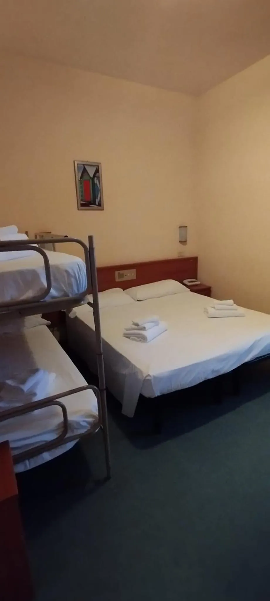 Bed in Hotel Acerboli