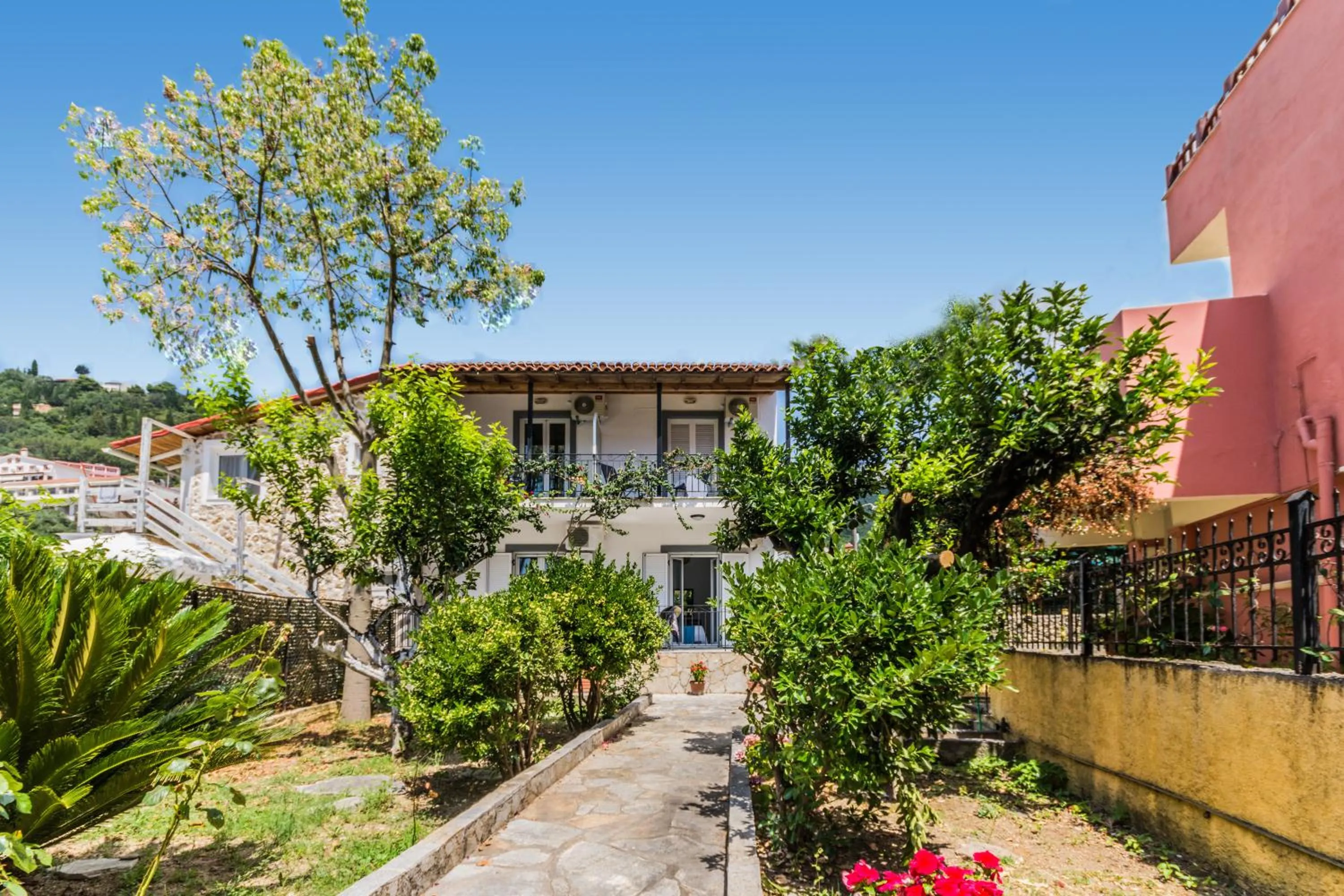 Facade/entrance in Irini Apartments and Studios