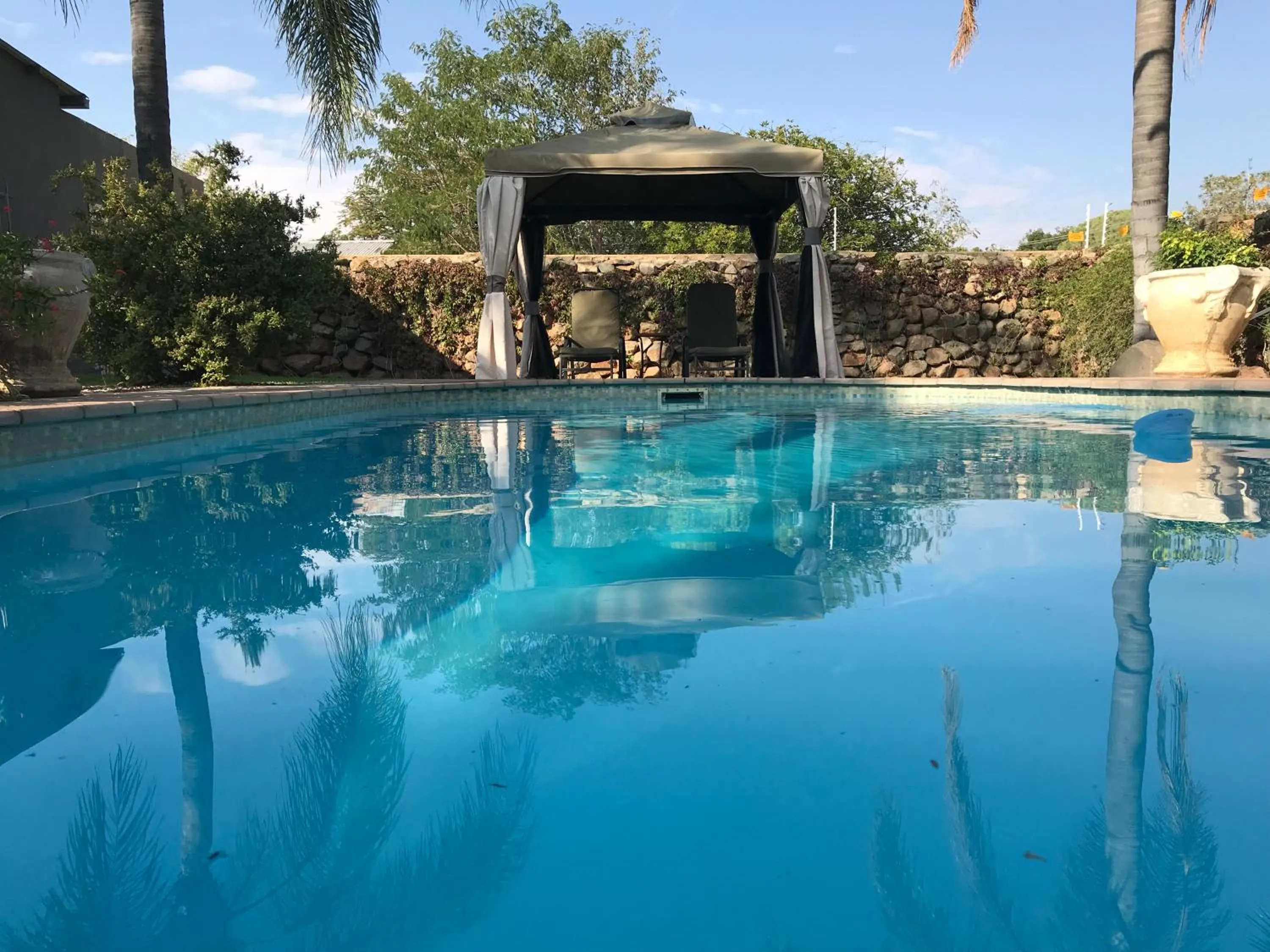 Swimming pool in Bush Pillow Guest House