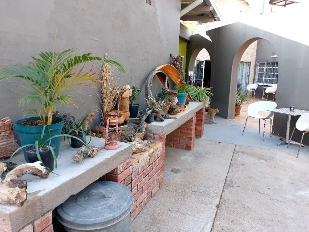 Garden view in Bush Pillow Guest House