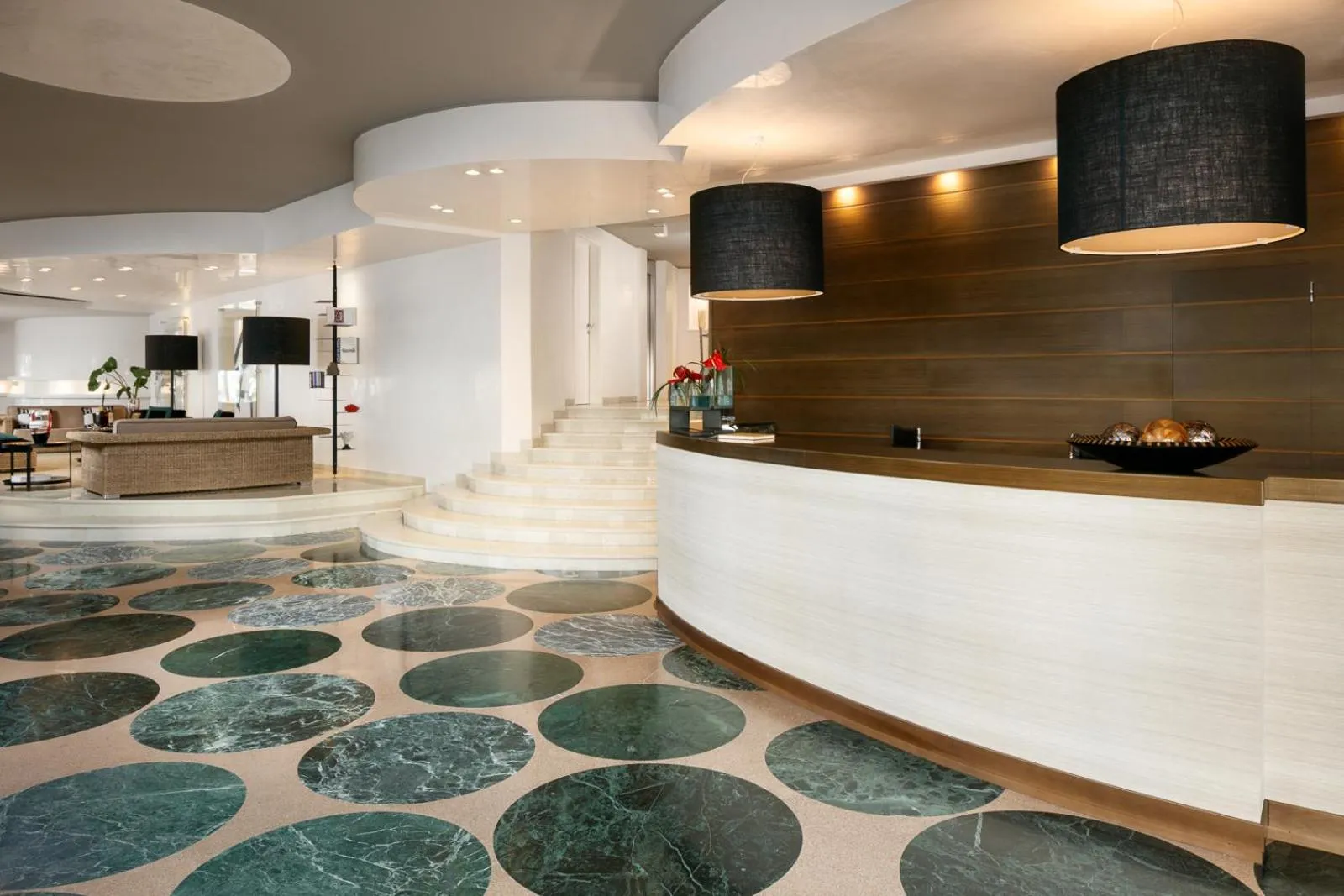 Lobby or reception in Hotel Mariver