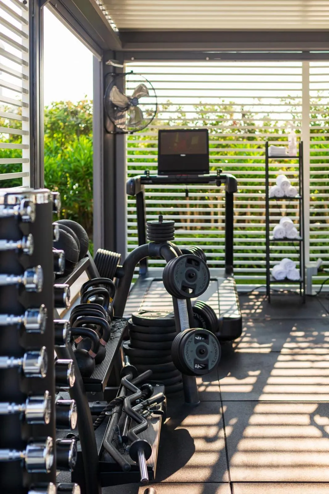 Fitness centre/facilities in Hotel Mariver