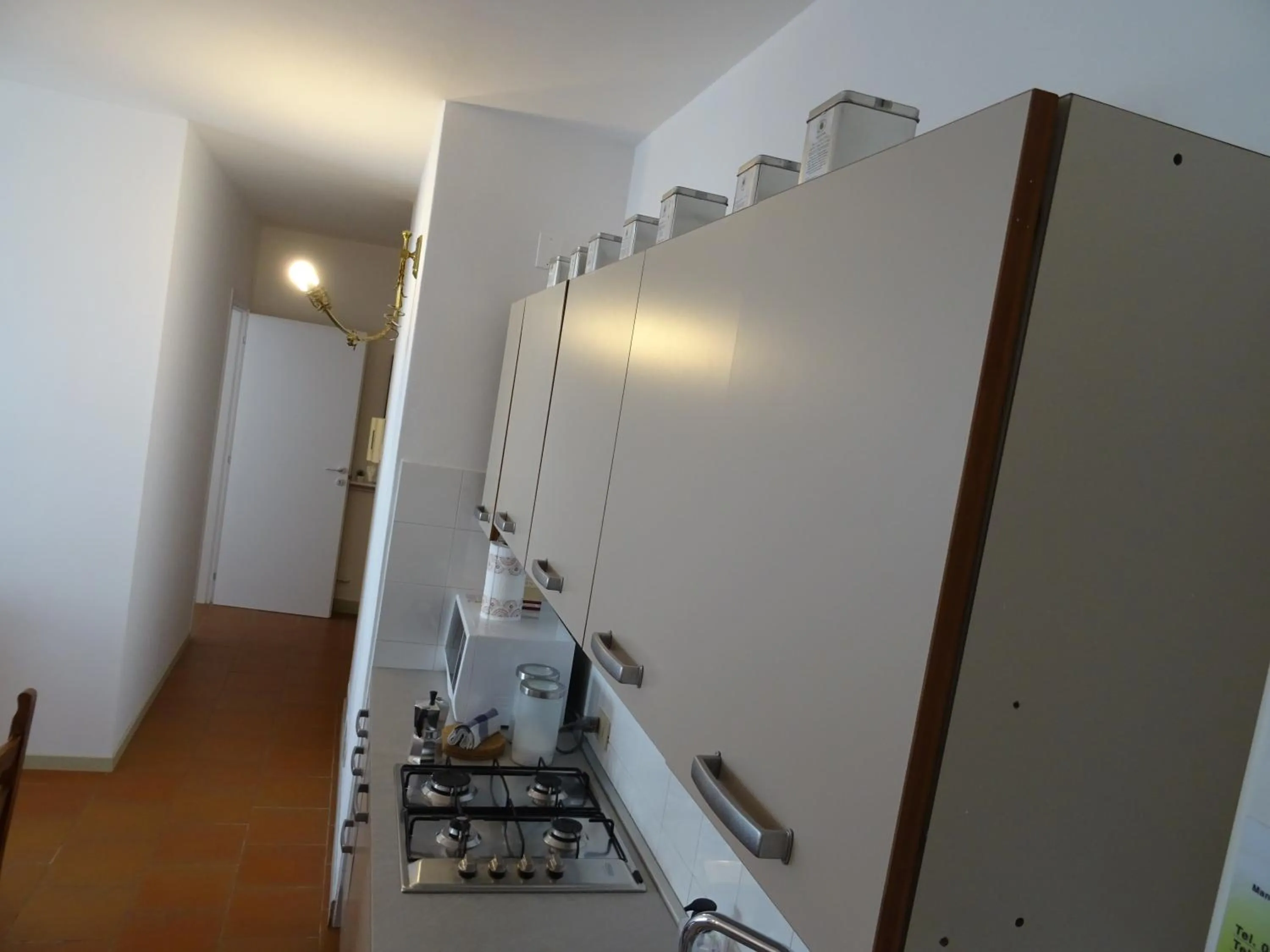 Kitchen or kitchenette in CharmeRooms Villa Moroni