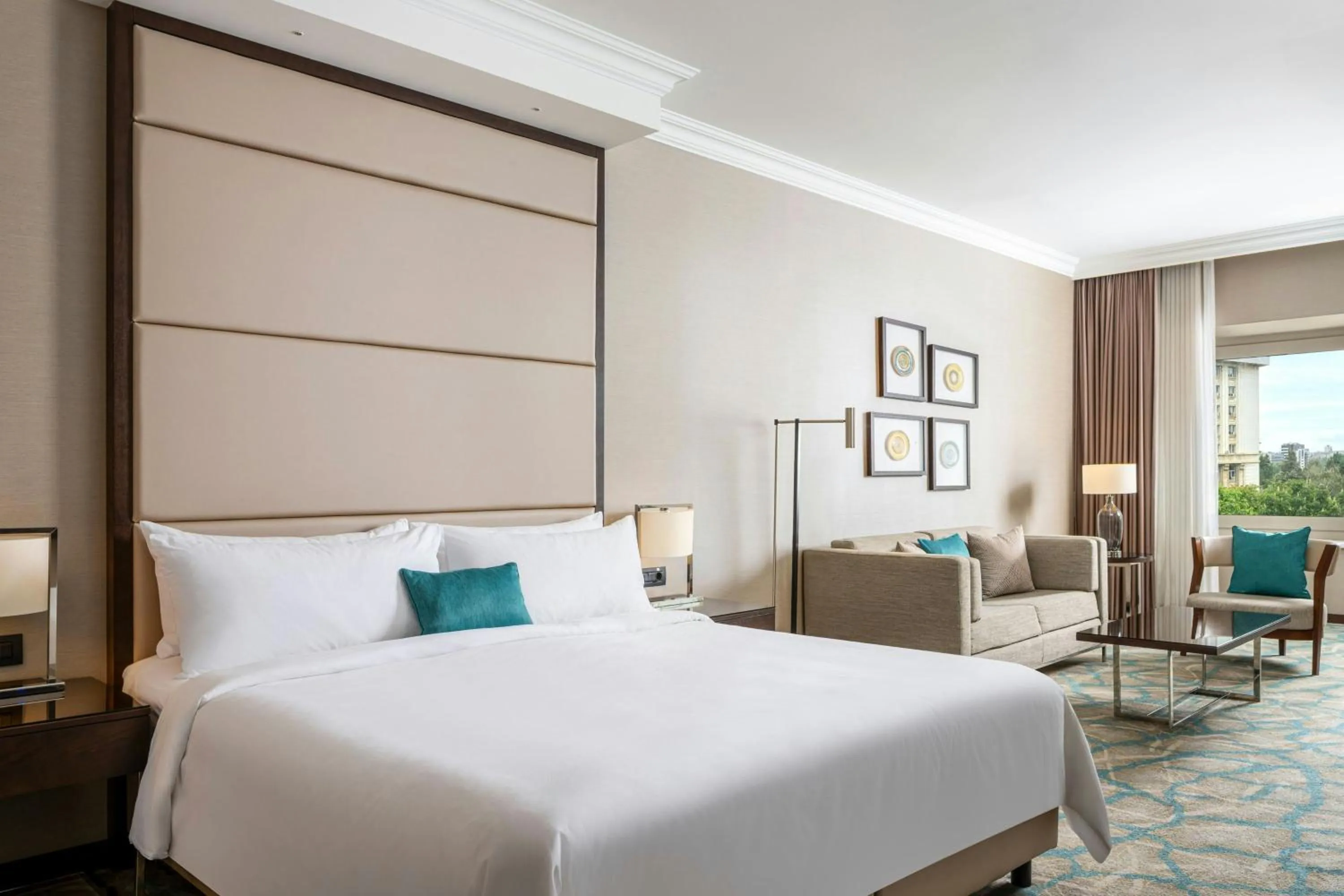 Photo of the whole room, Bed in JW Marriott Bucharest Grand Hotel