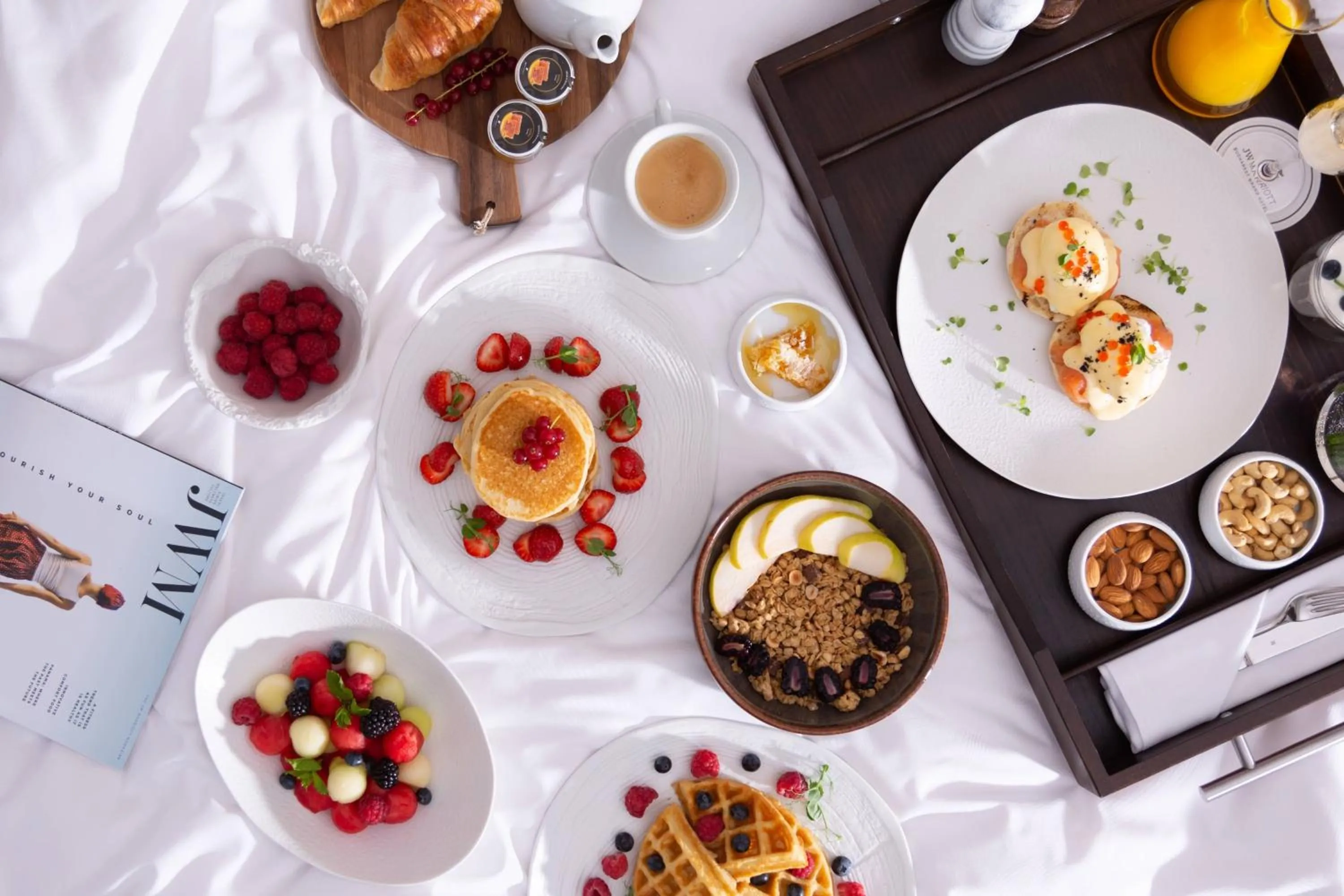 Breakfast in JW Marriott Bucharest Grand Hotel