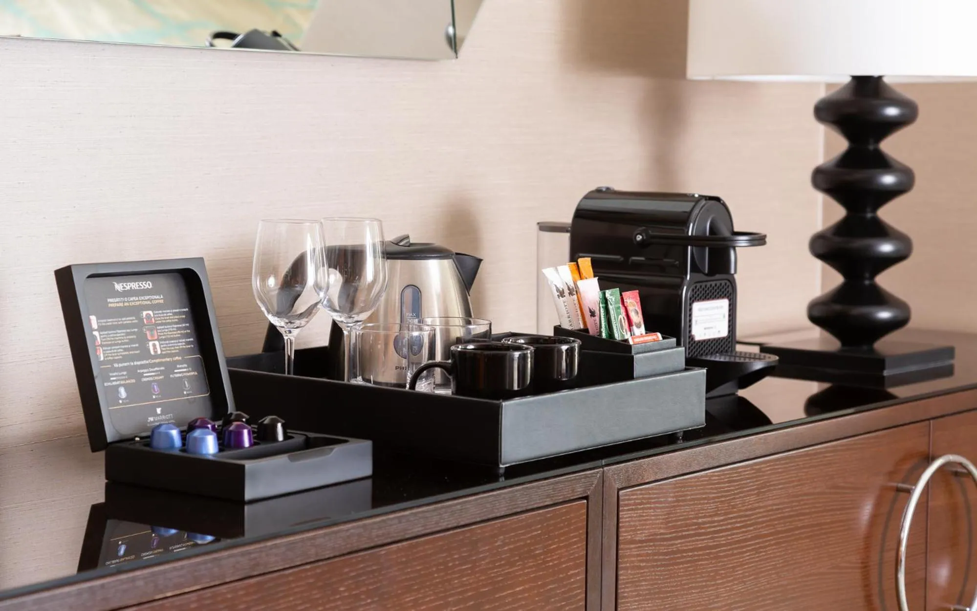 Coffee/tea facilities in JW Marriott Bucharest Grand Hotel