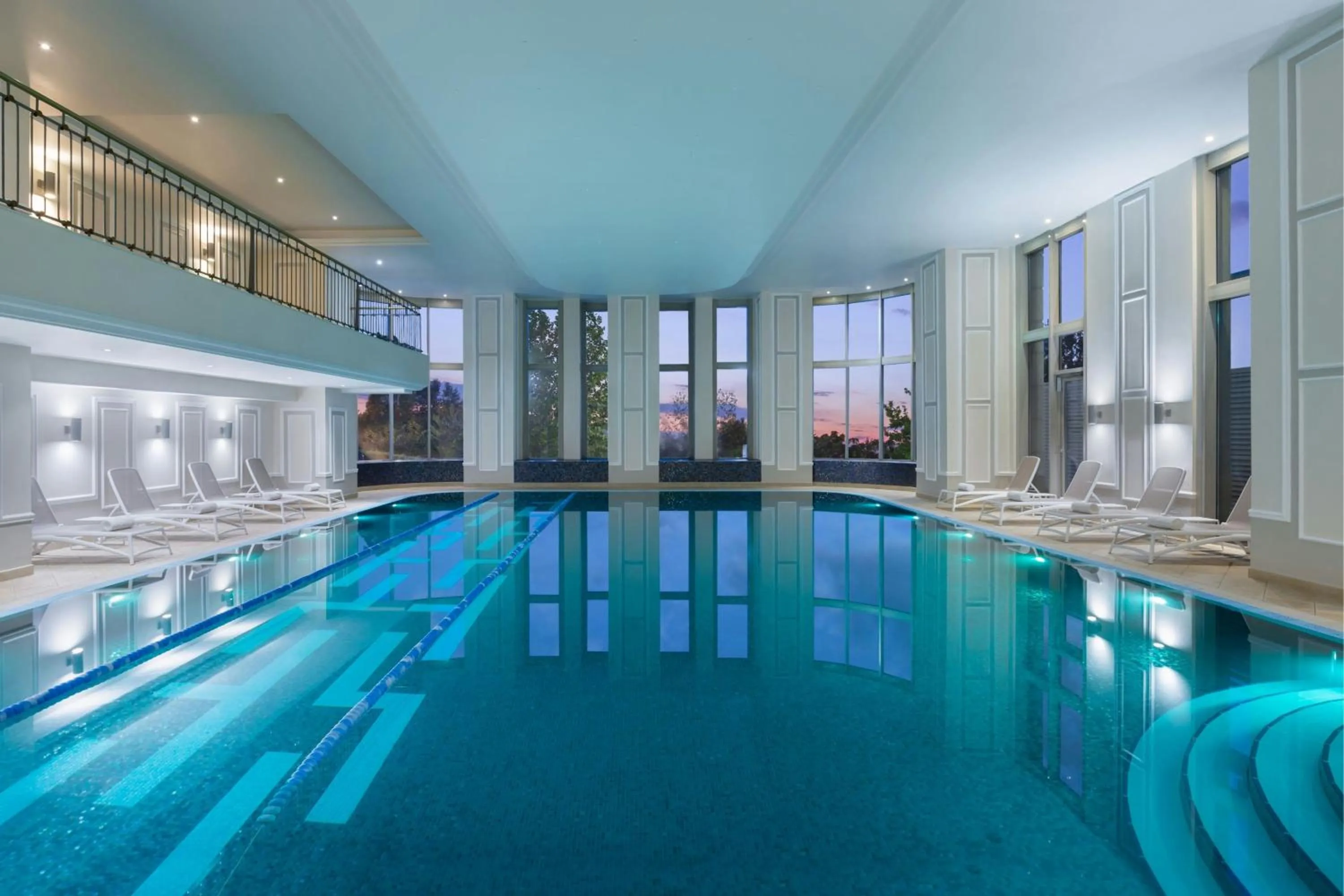 Swimming pool in JW Marriott Bucharest Grand Hotel